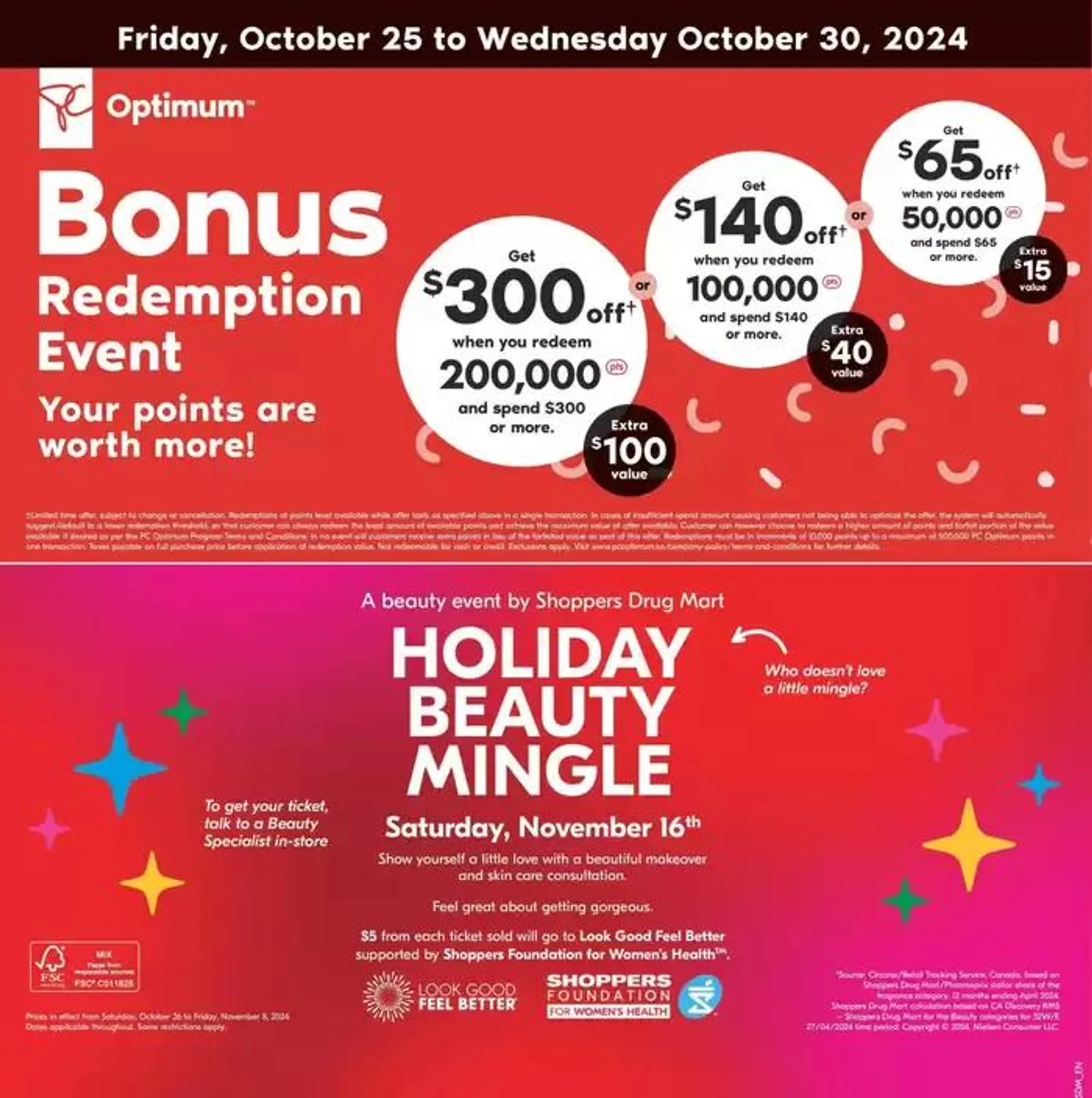 Current special promotions from October 26 to November 8 2024 - flyer page 2