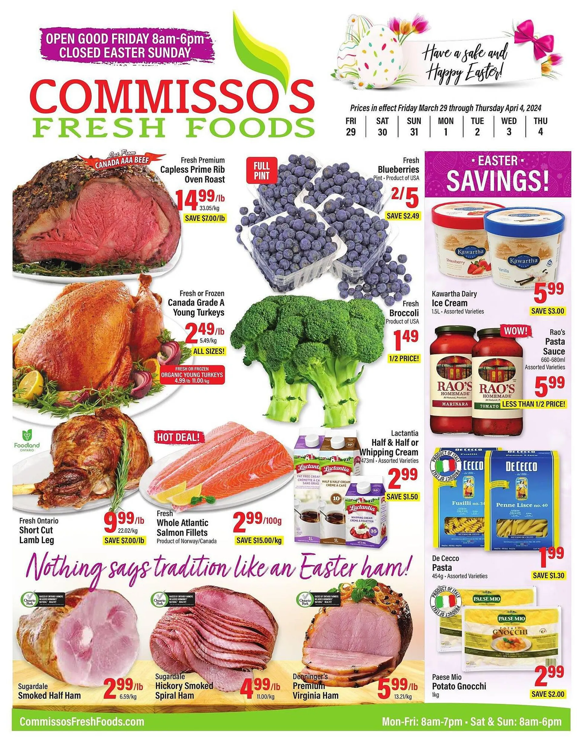 Commisso's Fresh Foods flyer from March 29 to April 25 2024 - flyer page 