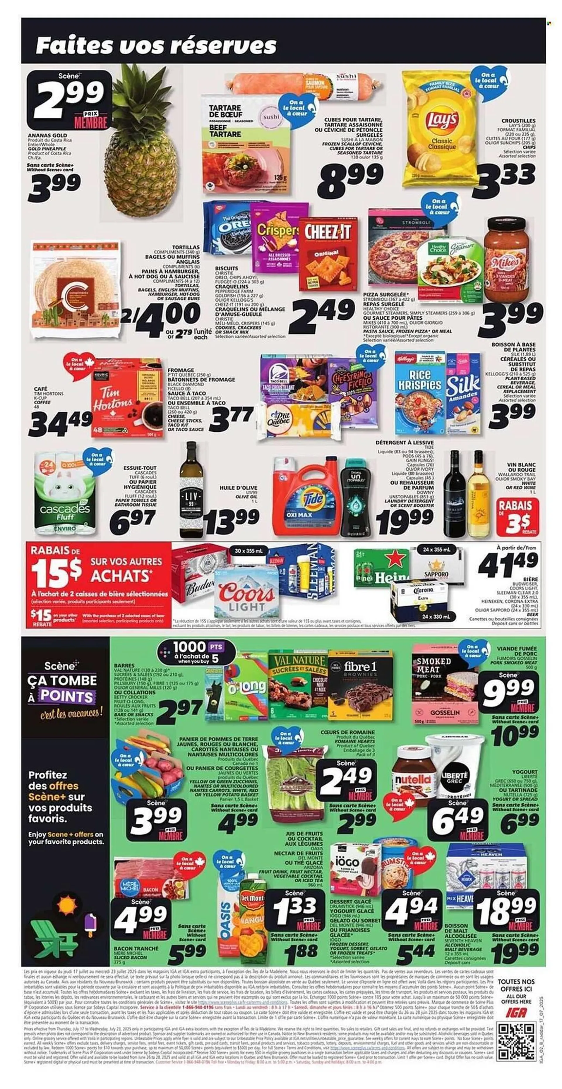IGA flyer from July 17 to July 23 2025 - flyer page 2
