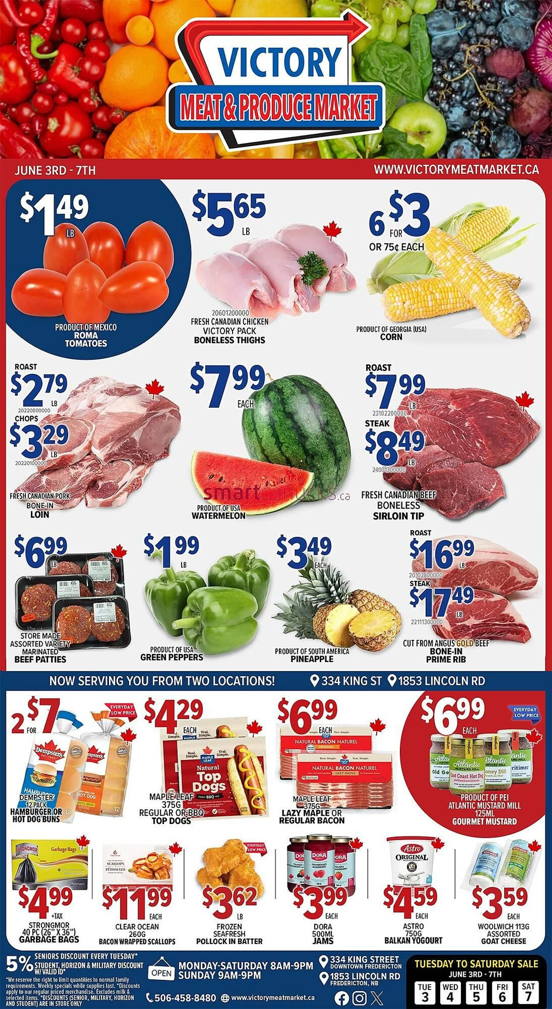Victory Meat Market flyer from June 4 to June 10 2025 - flyer page 1