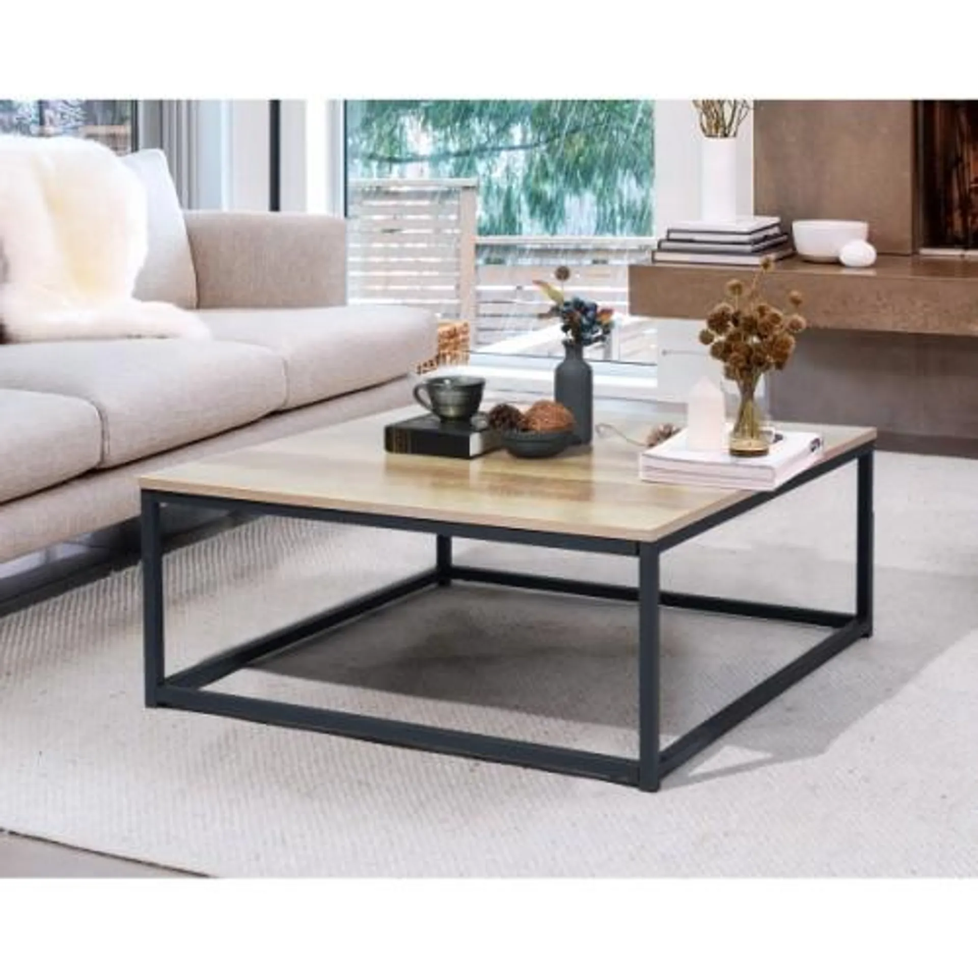 Facto Square Coffee Table