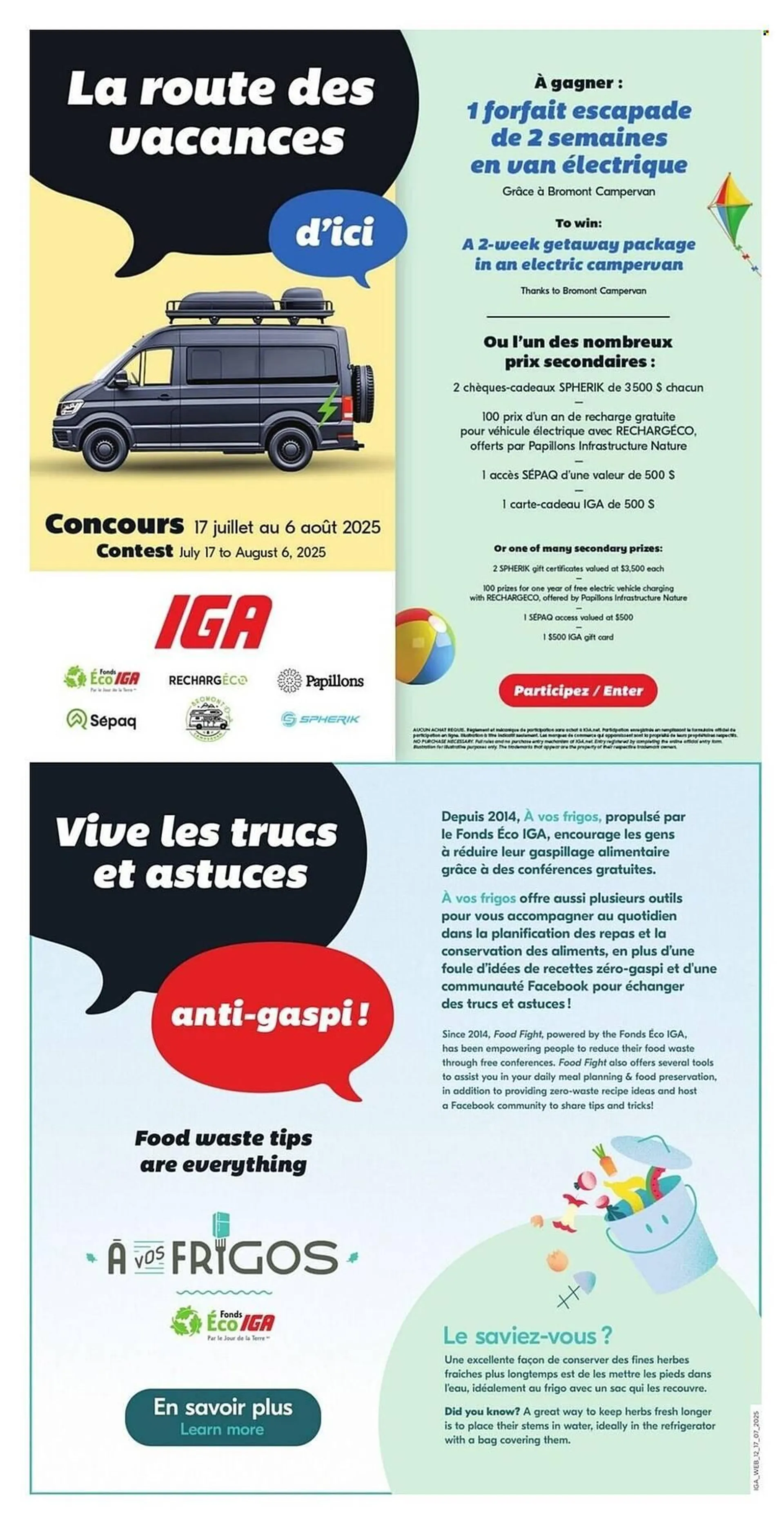 IGA flyer from July 17 to July 23 2025 - flyer page 14