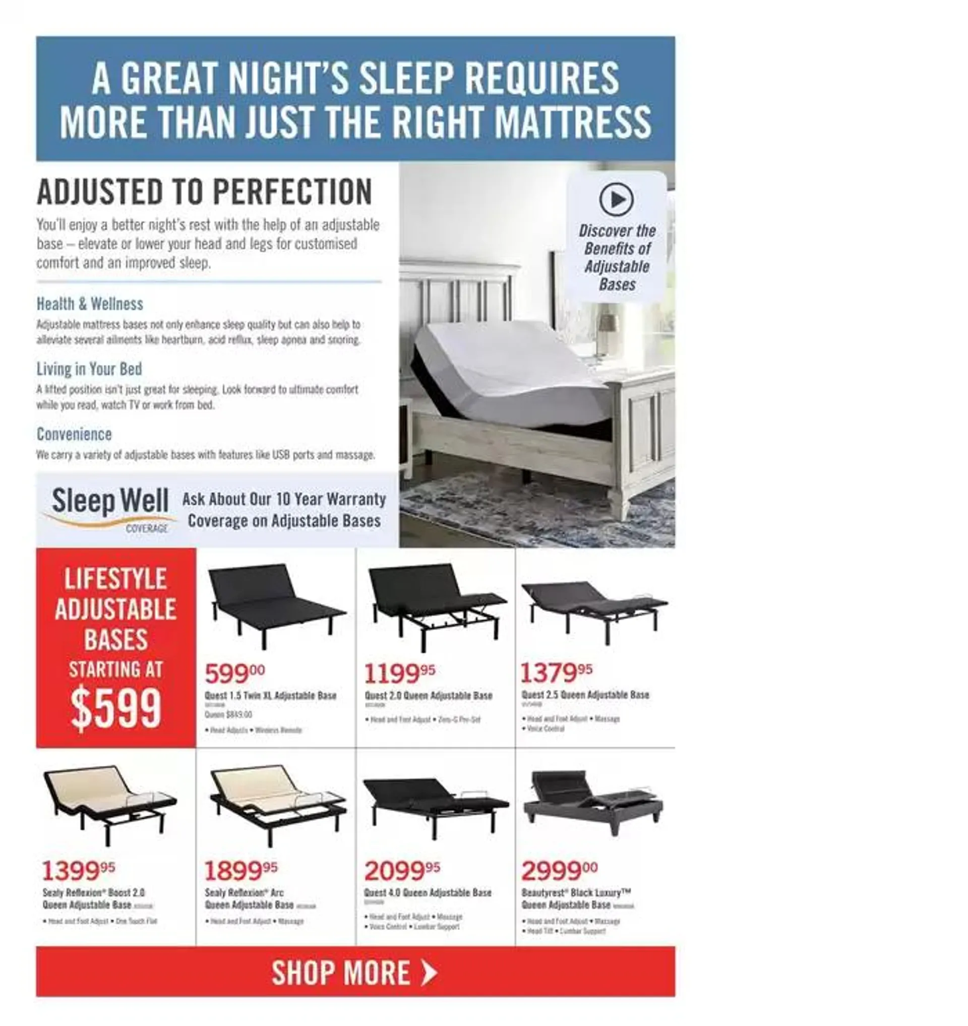 Brick Mattress Store from November 29 to December 1 2024 - flyer page 12