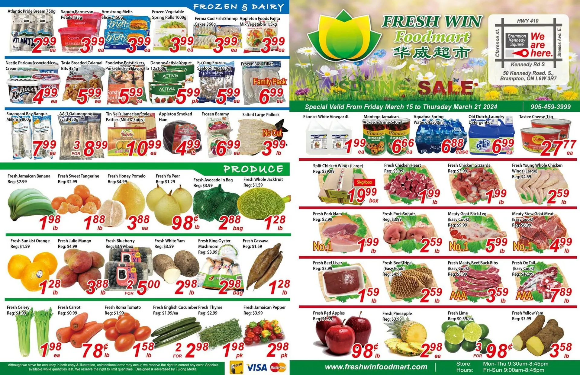 Seasons Foodmart flyer from March 16 to March 30 2024 - flyer page 1