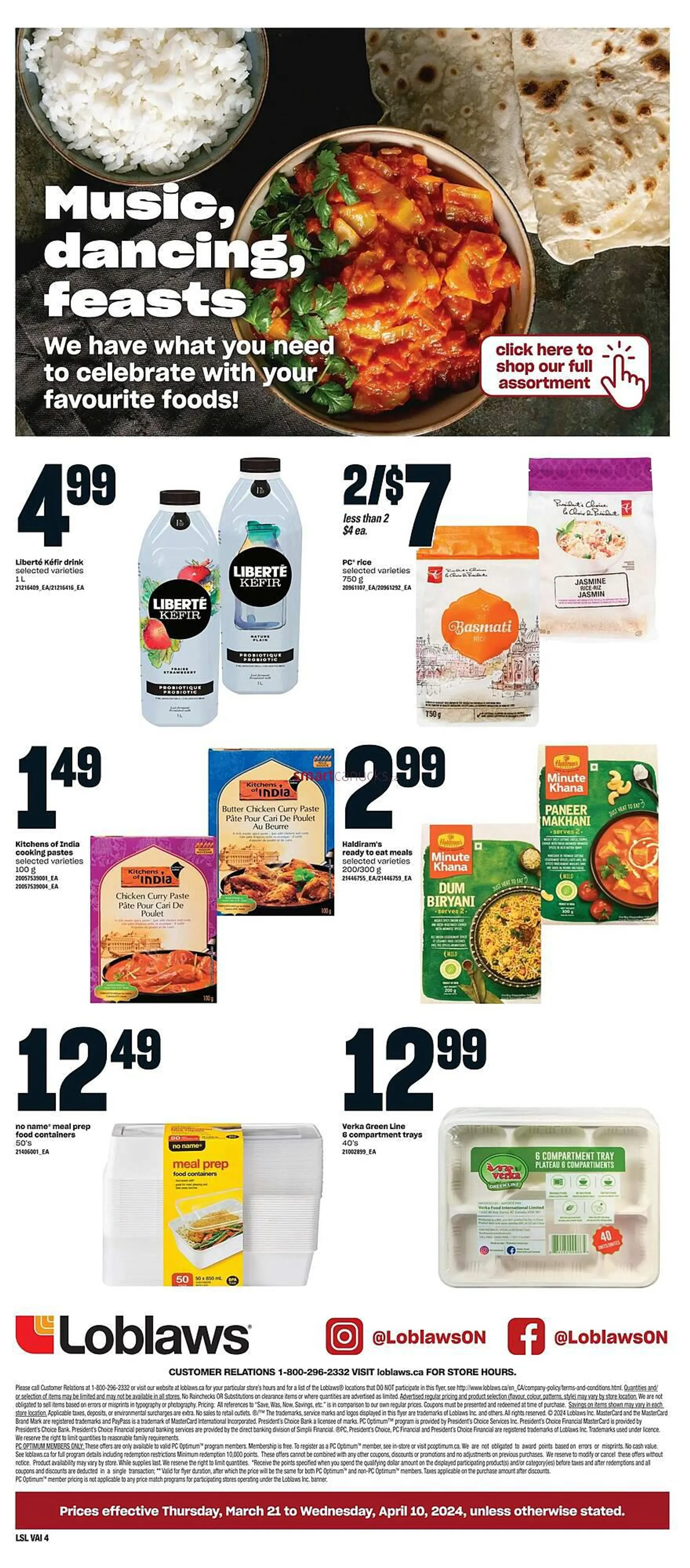 Loblaws flyer from March 21 to March 27 2024 - flyer page 4