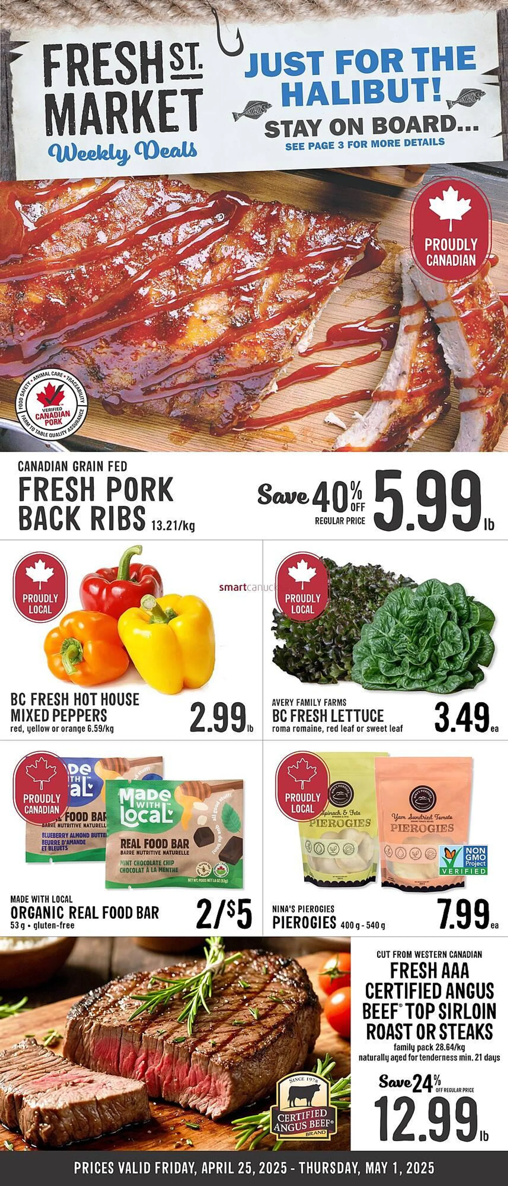 Fresh St Market flyer - 1