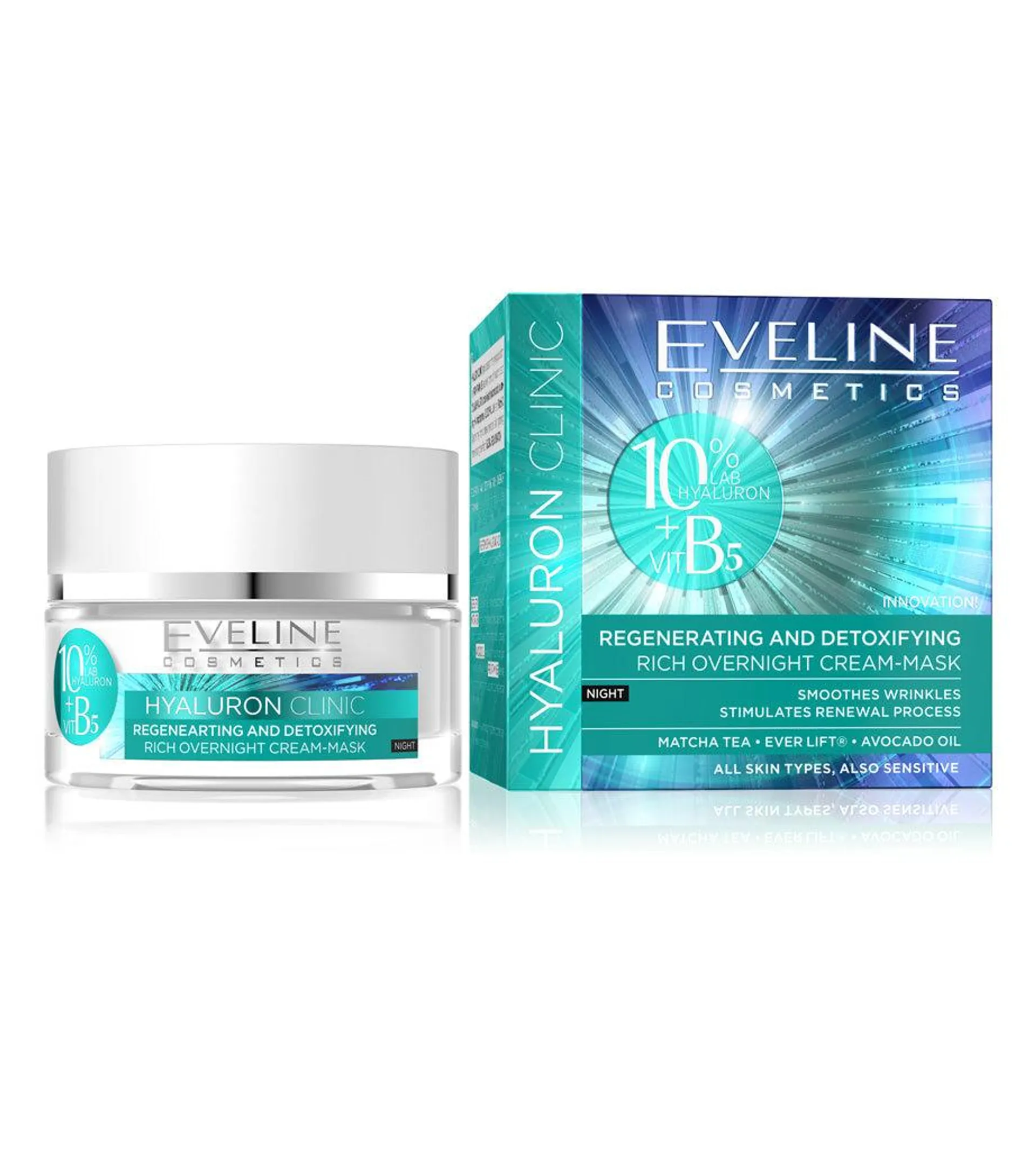 Eveline Cosmetics Hyaluron Clinic Night 50ml