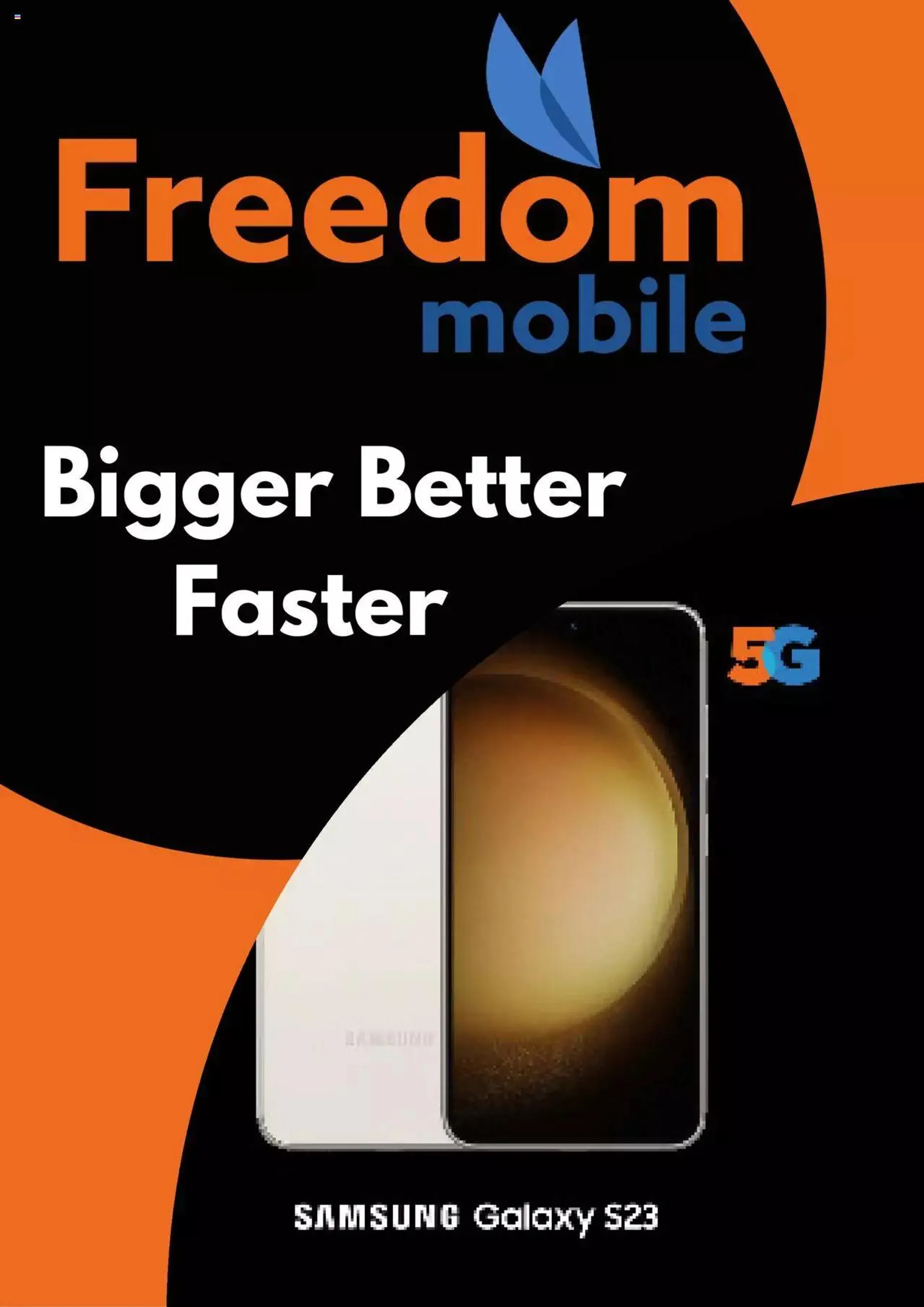 Freedom Mobile flyer / circulaire - 0