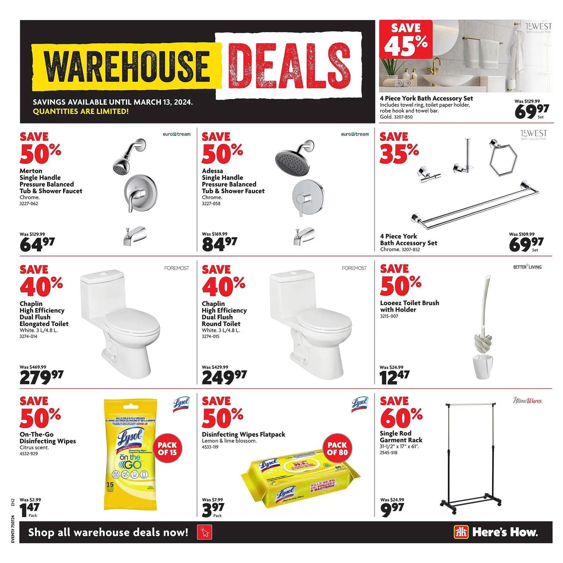 Home Hardware flyer from February 29 to March 6 2024 - flyer page 12