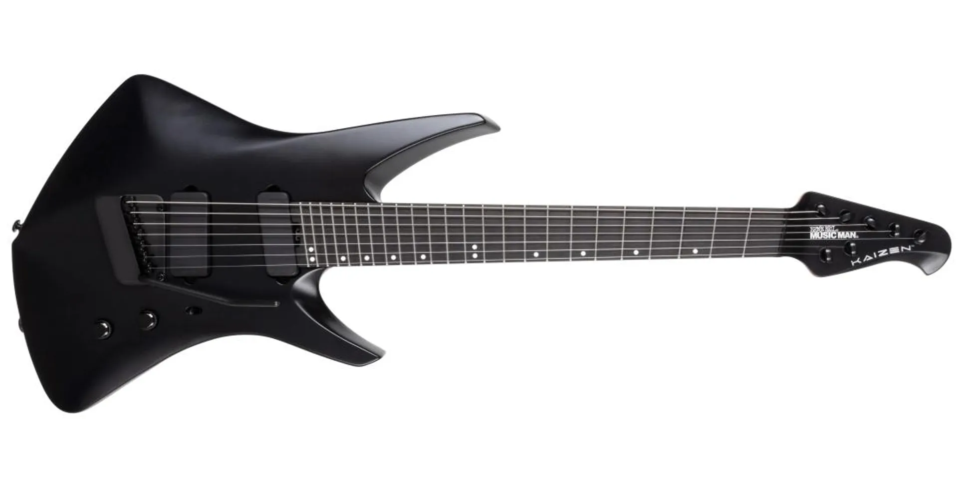 Kaizen Apollo 7-String Multi-Scale Electric Guitar - Black