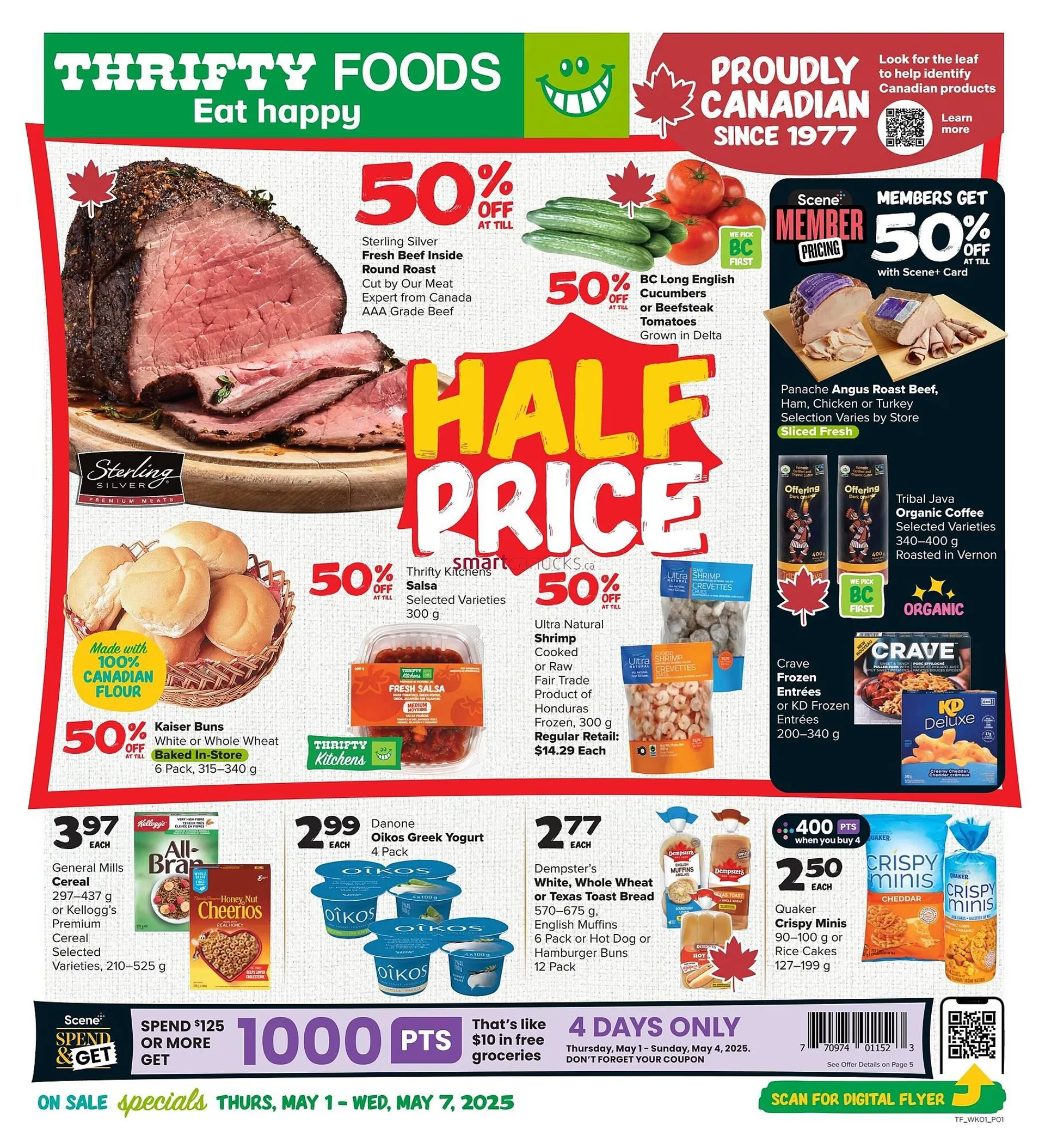 Thrifty Foods flyer - 1