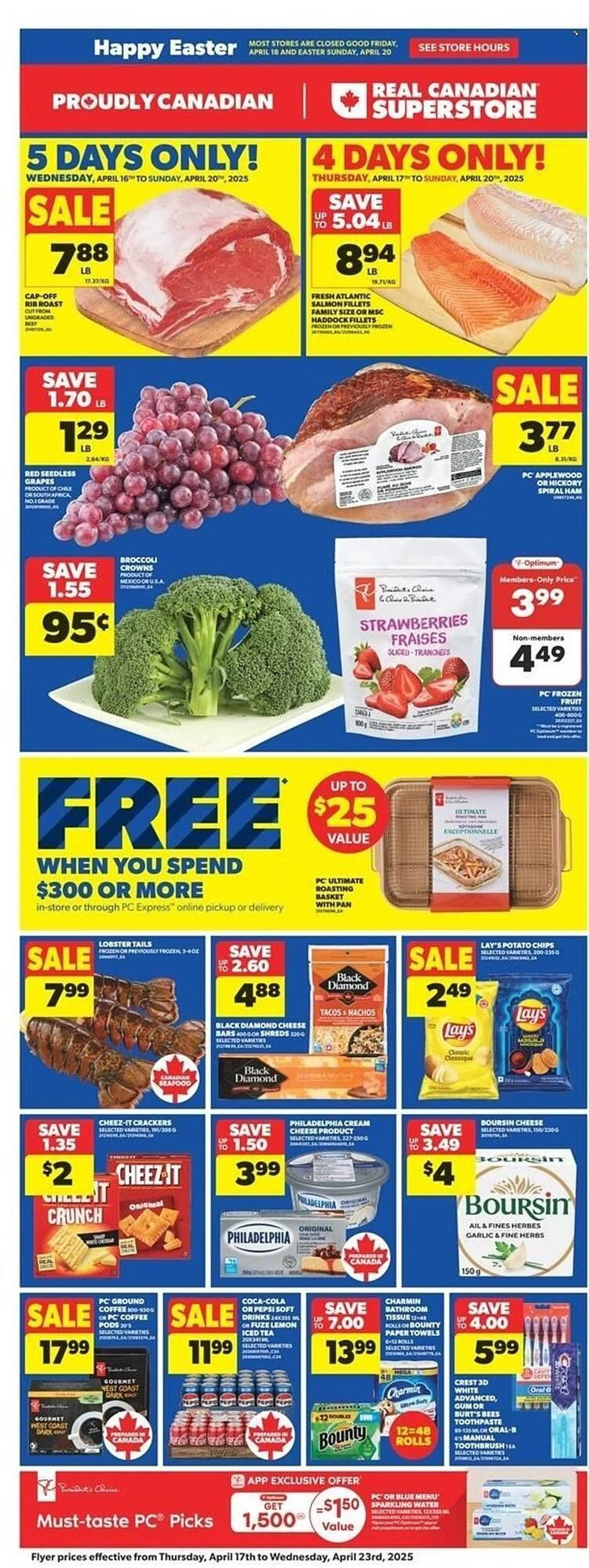 Real Canadian Superstore flyer - 1
