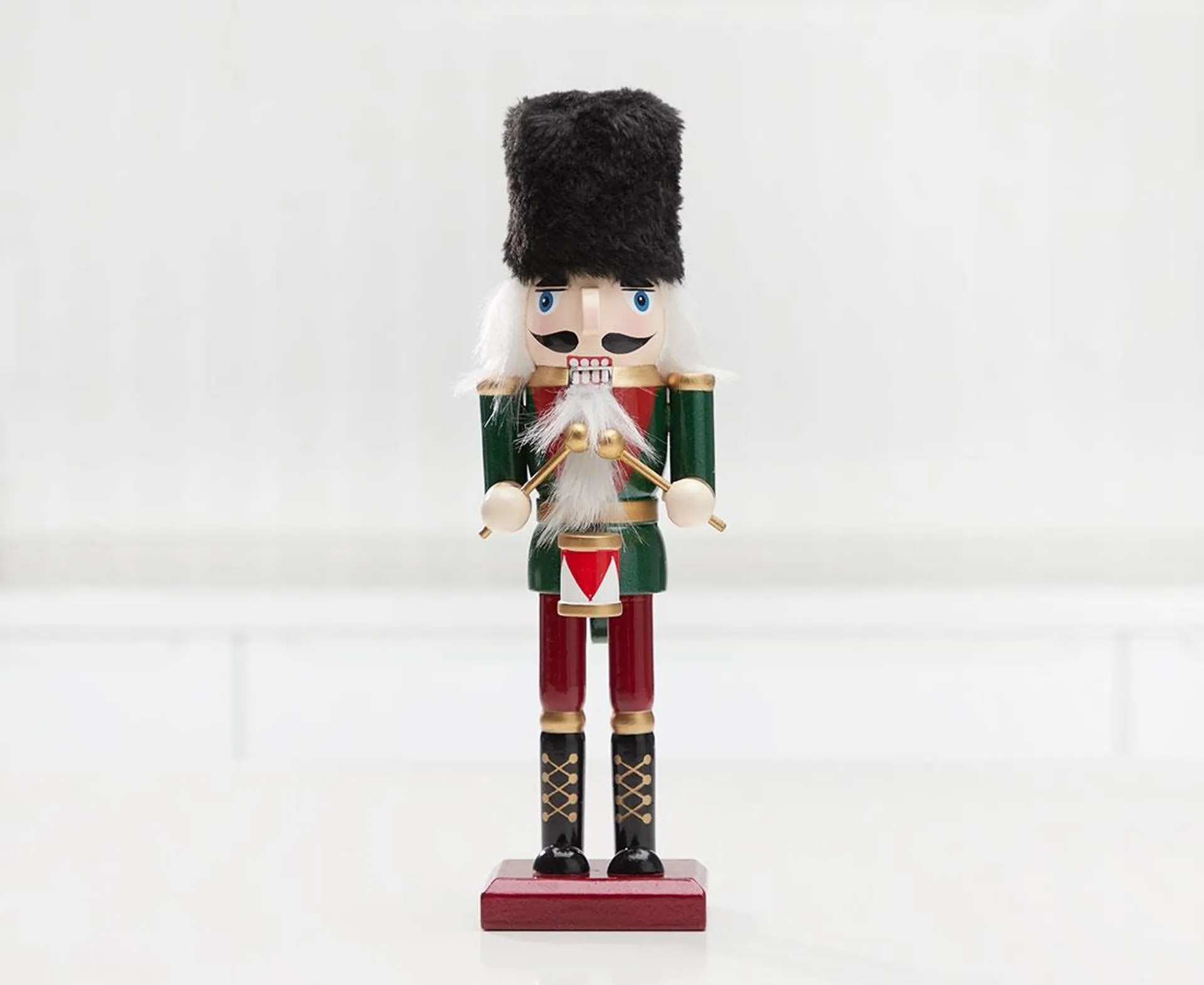 Nutcracker Decoration, Black and Green