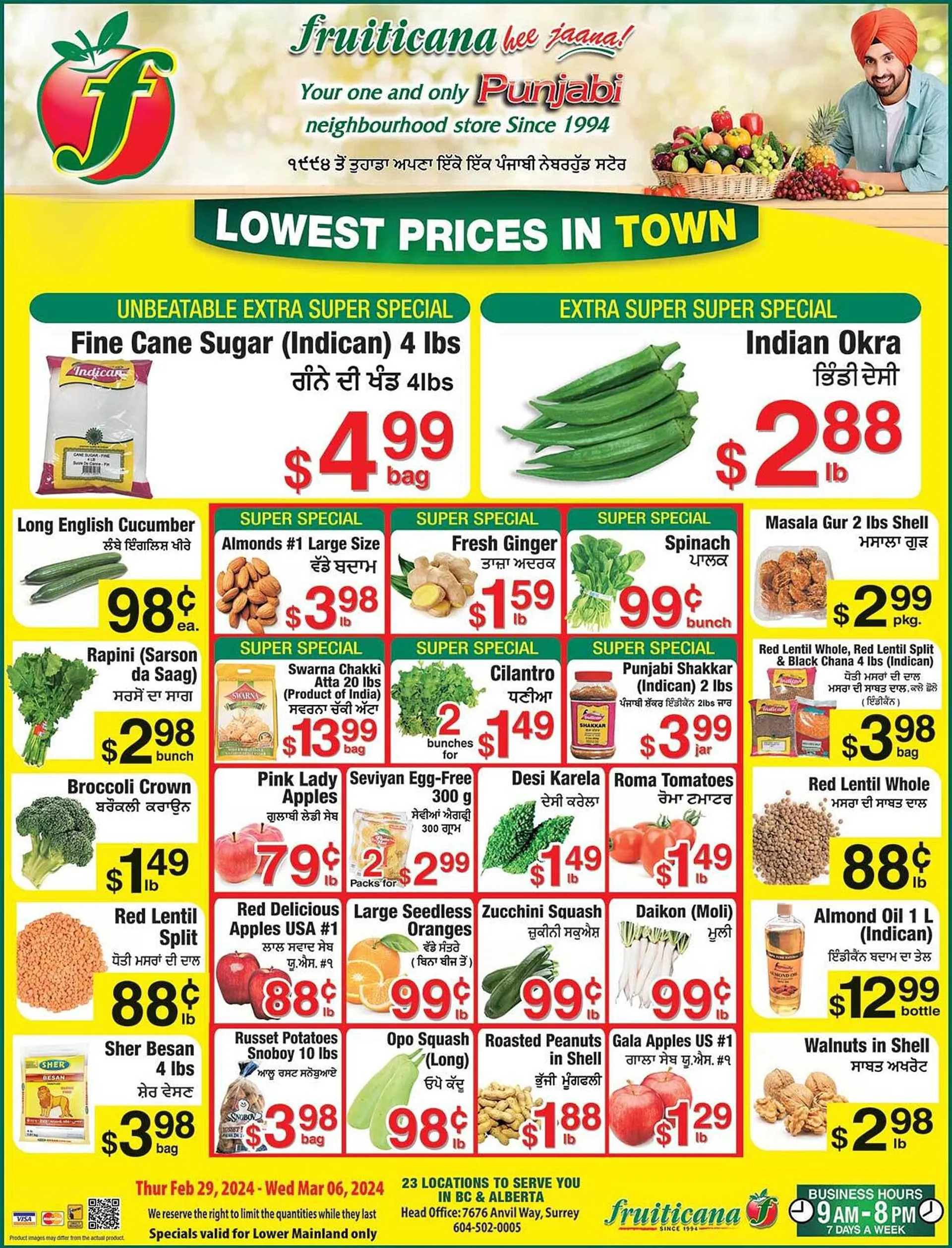 Fruiticana flyer from March 1 to March 7 2024 - flyer page 
