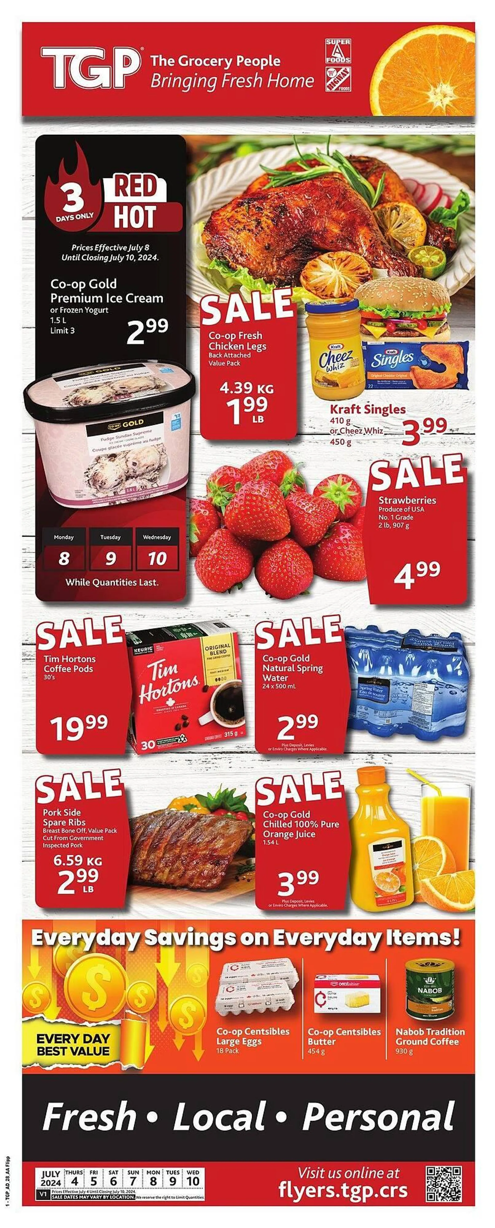 TGP The Grocery People flyer - 1