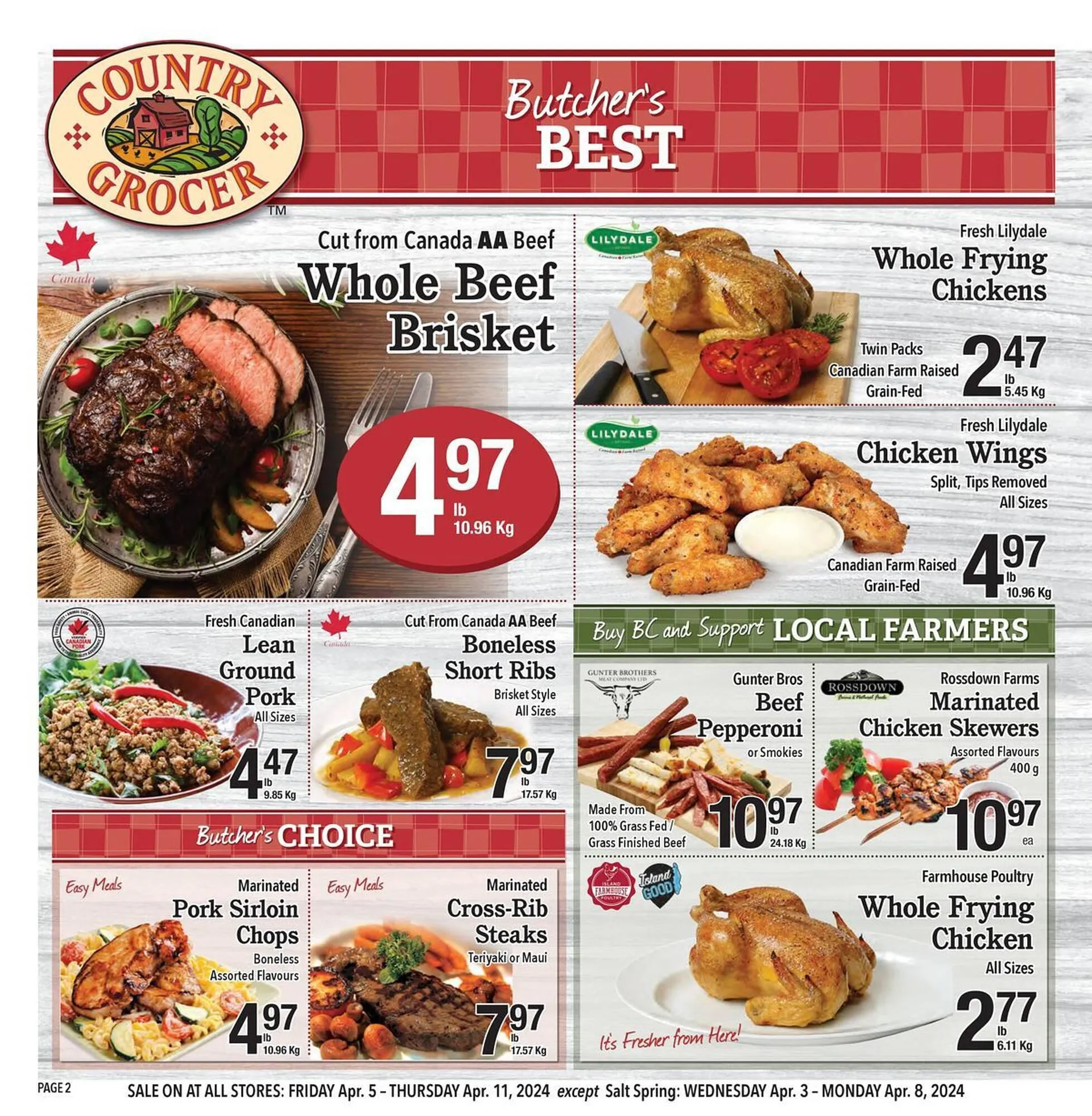 Country Grocer flyer from April 3 to April 17 2024 - flyer page 2