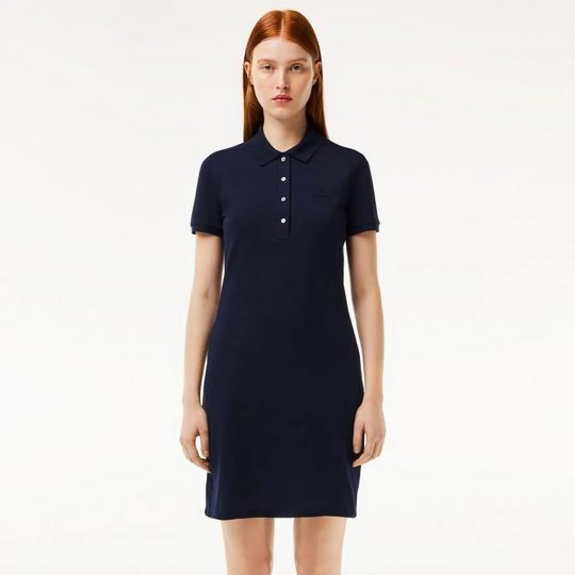 Women's Stretch Pique Polo Dress