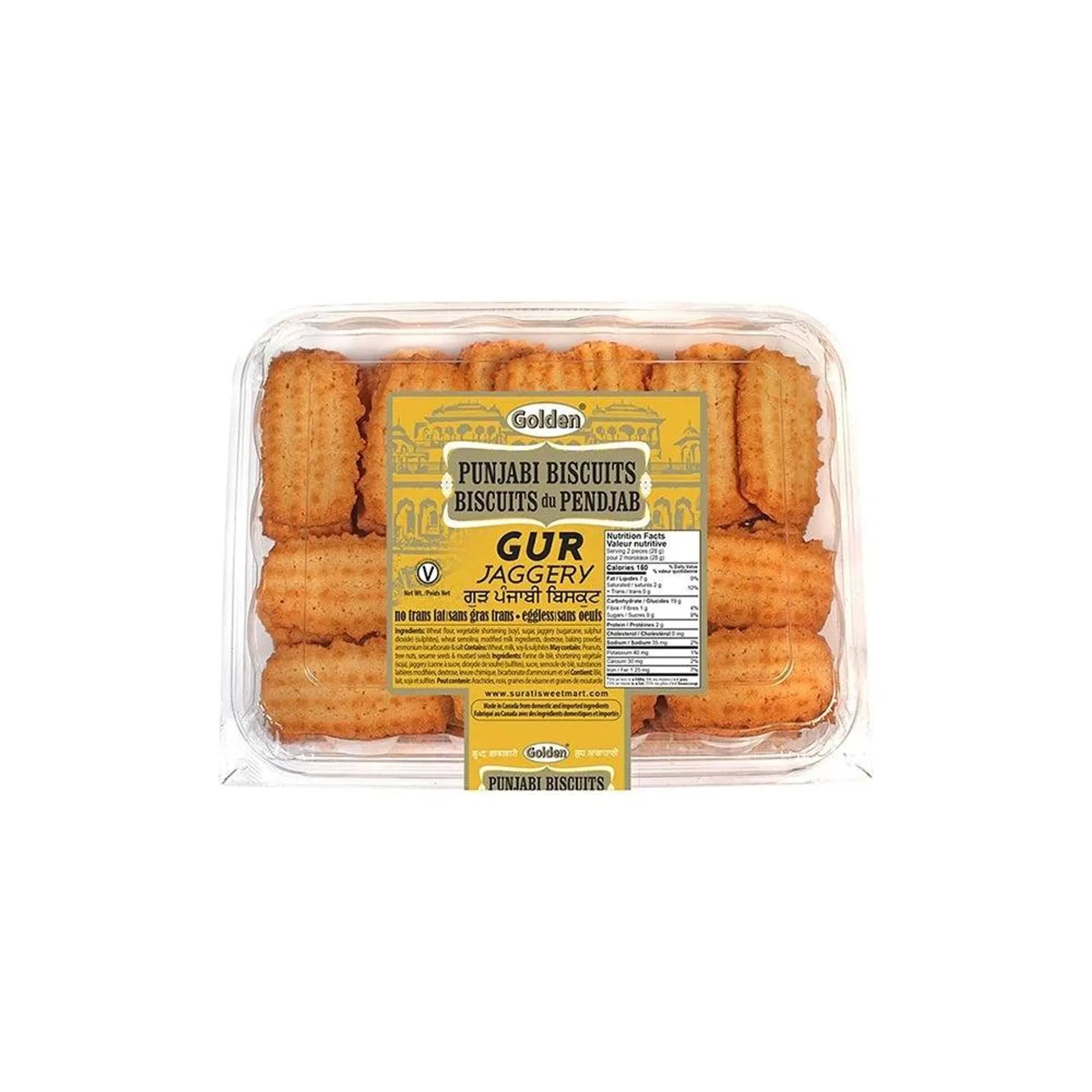 Surati Biscuit Punjabi Gur 2.5lb