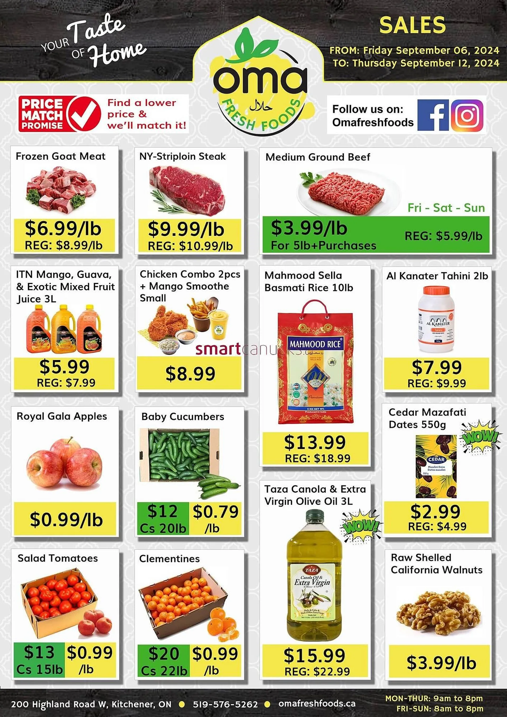 Oma Fresh Foods flyer - 1