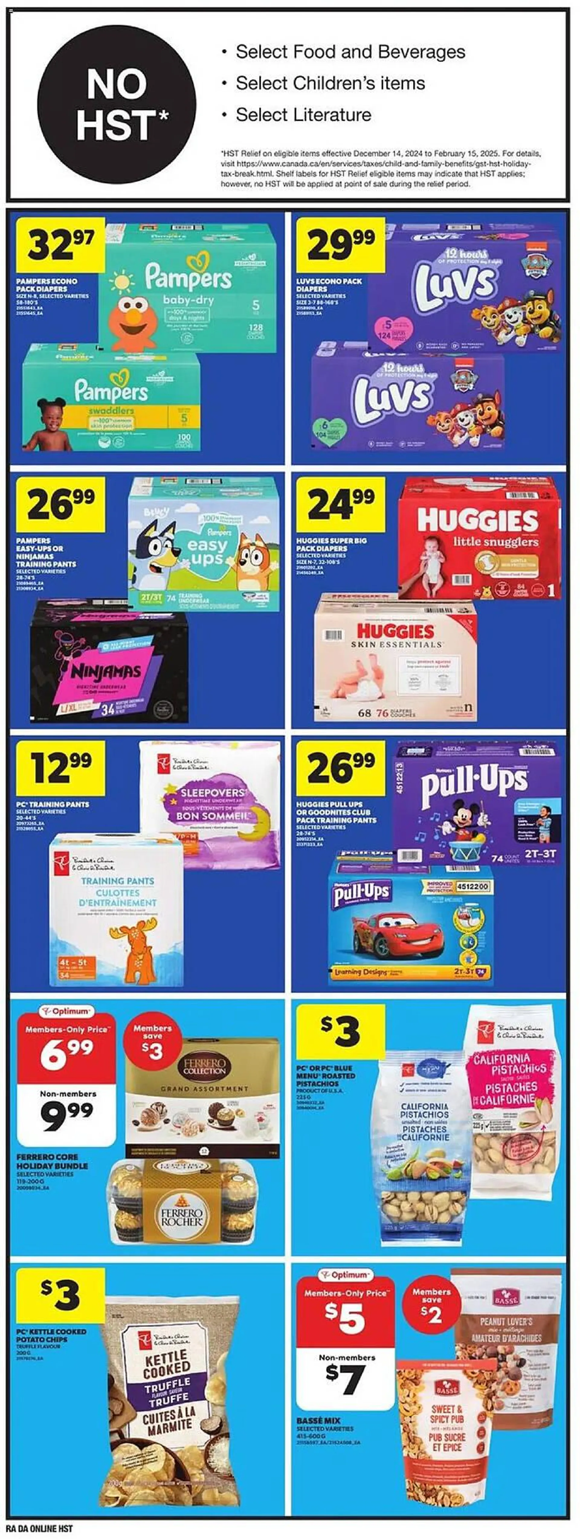 Atlantic Superstore flyer from December 12 to December 18 2024 - flyer page 12