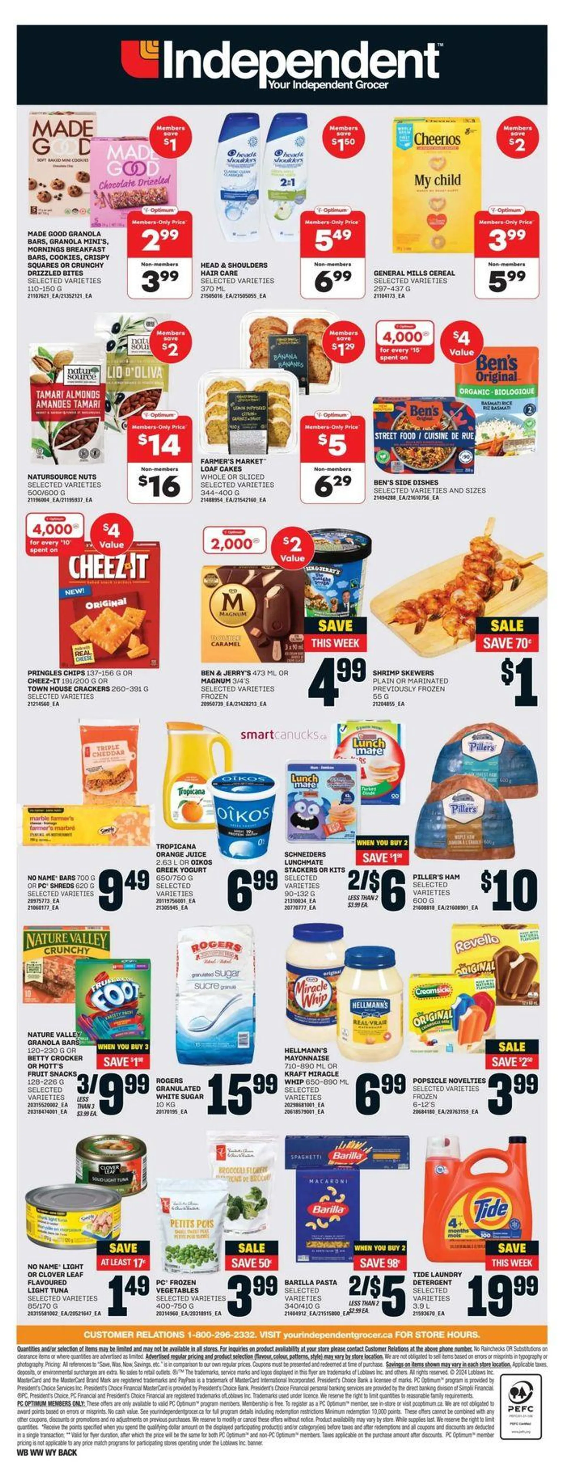 Independent Grocer weeky flyer from August 22 to August 28 2024 - flyer page 11