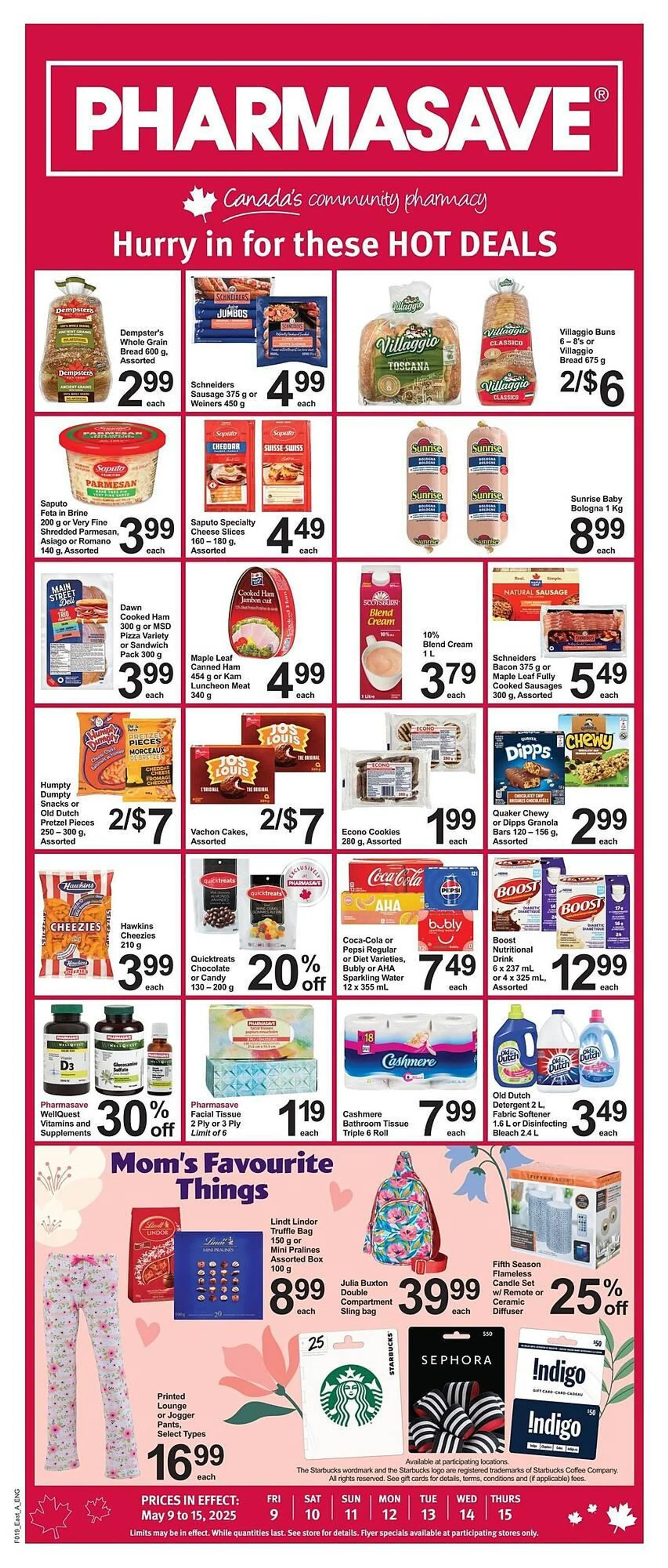 Pharmasave flyer - 1