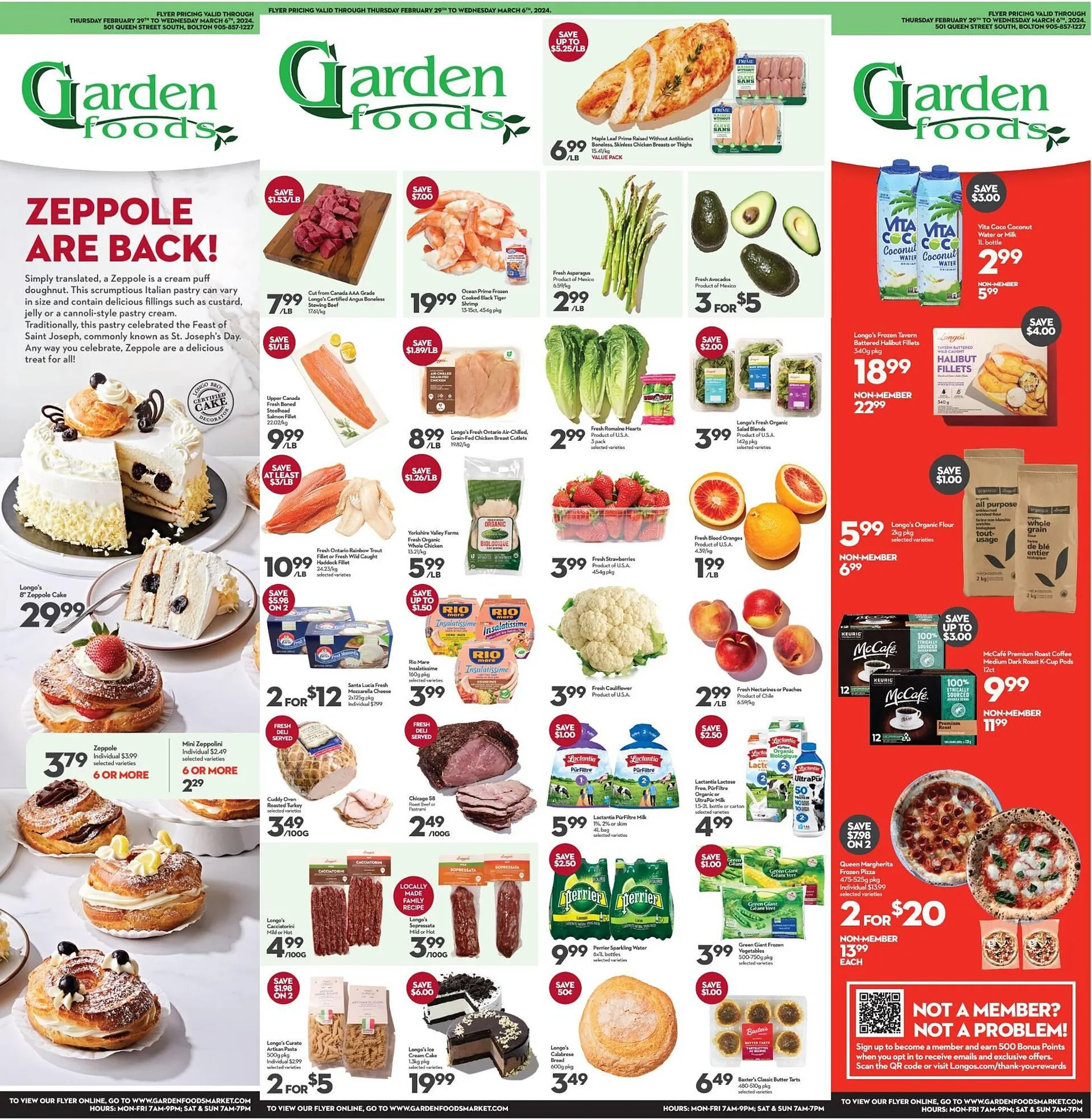Garden Foods flyer from February 29 to March 6 2024 - flyer page 1