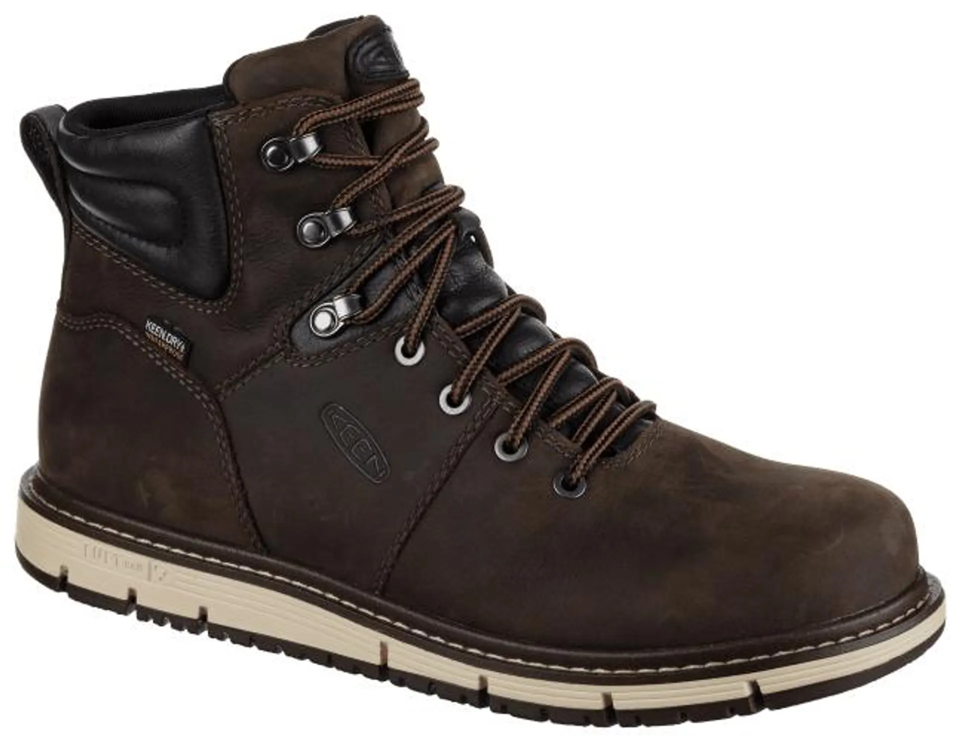 KEEN Utility Akron Mid Waterproof Work Boots For Men