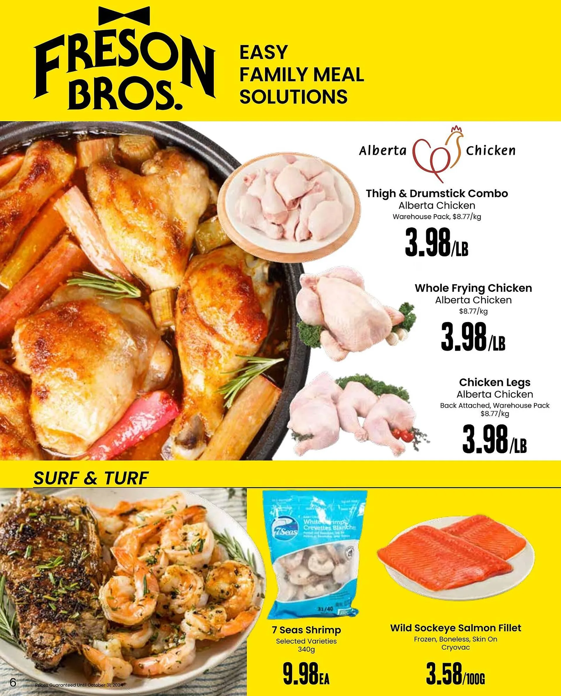 Freson Bros flyer from September 27 to October 31 2024 - flyer page 6