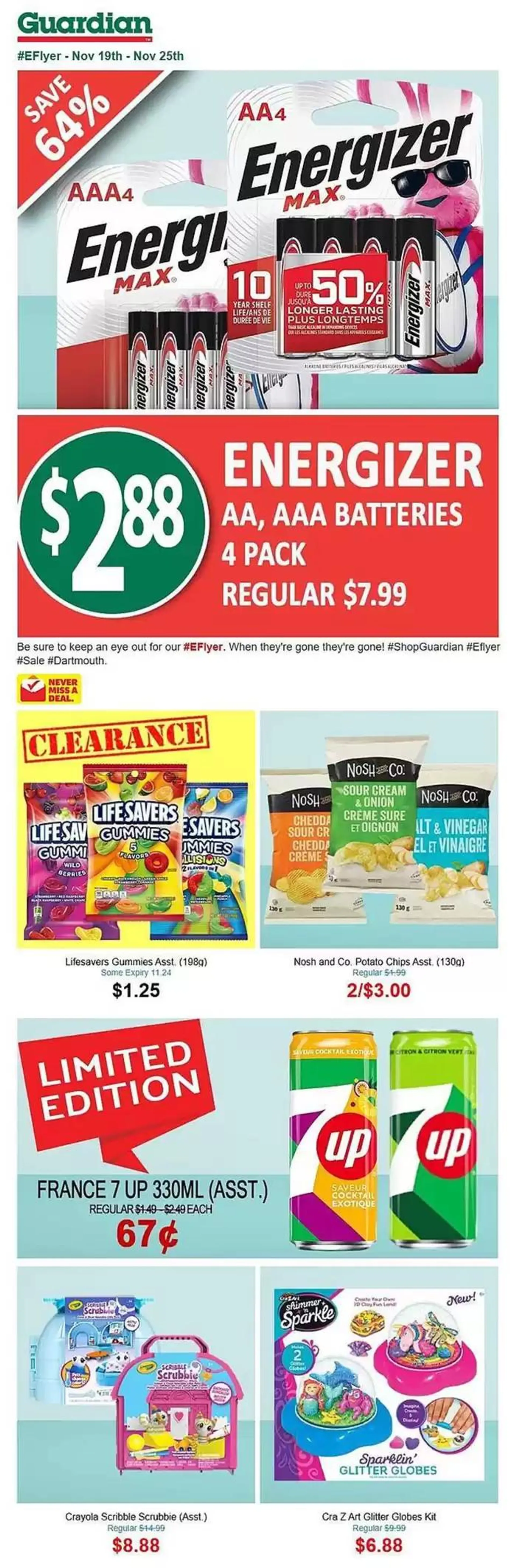 Guardian Pharmacy weekly flyer - 1