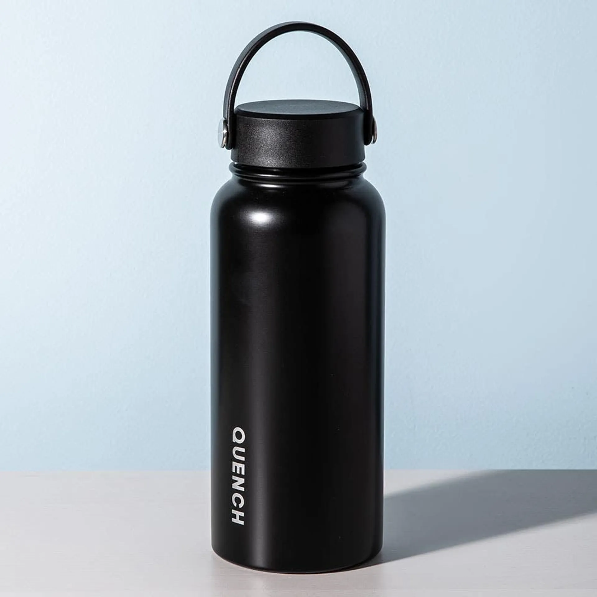 KSP Quench Double Wall Bottle with Handle 32 oz. (Black)