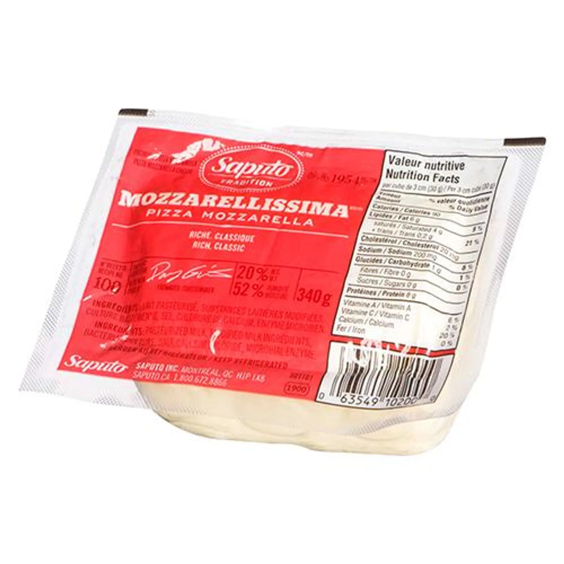 Saputo Mozarella Pizza (340gm)