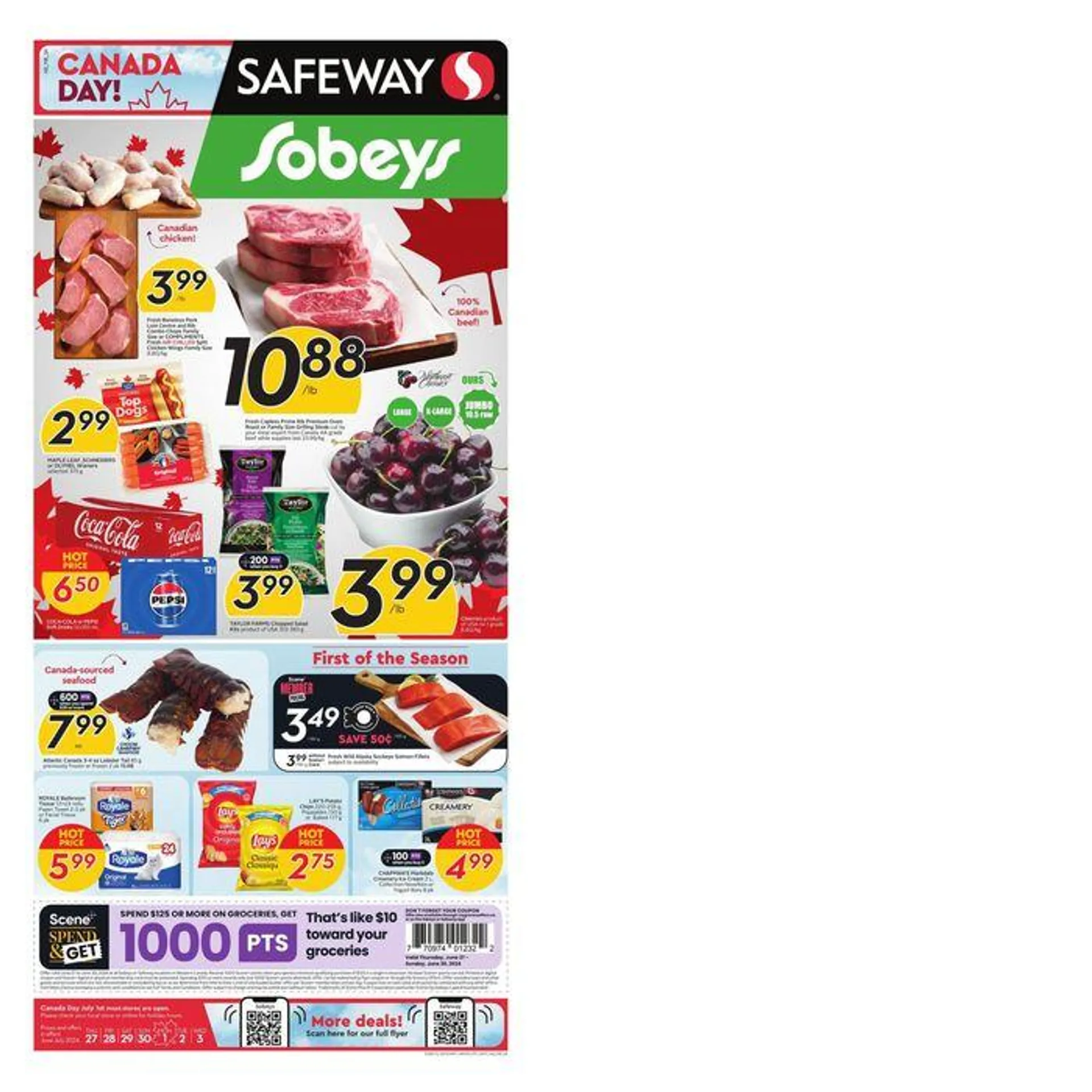 Exclusive bargains from June 27 to July 3 2024 - flyer page 1