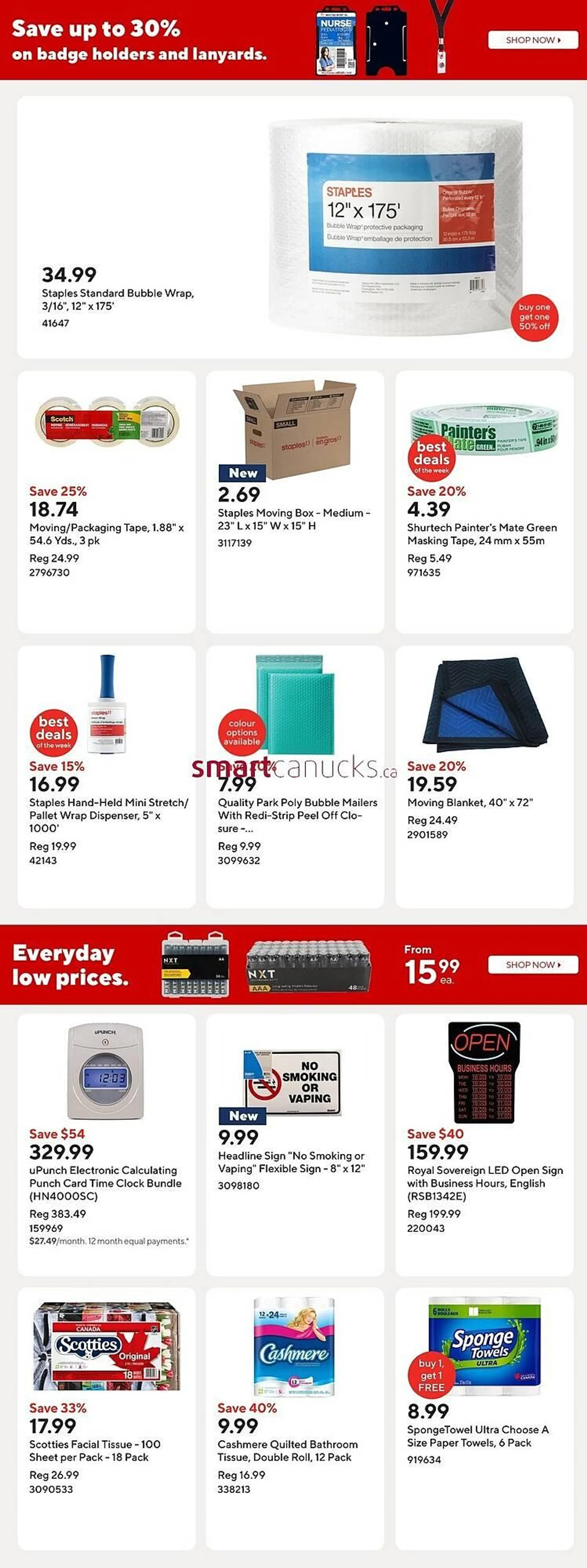 Staples flyer from May 16 to May 22 2025 - flyer page 14