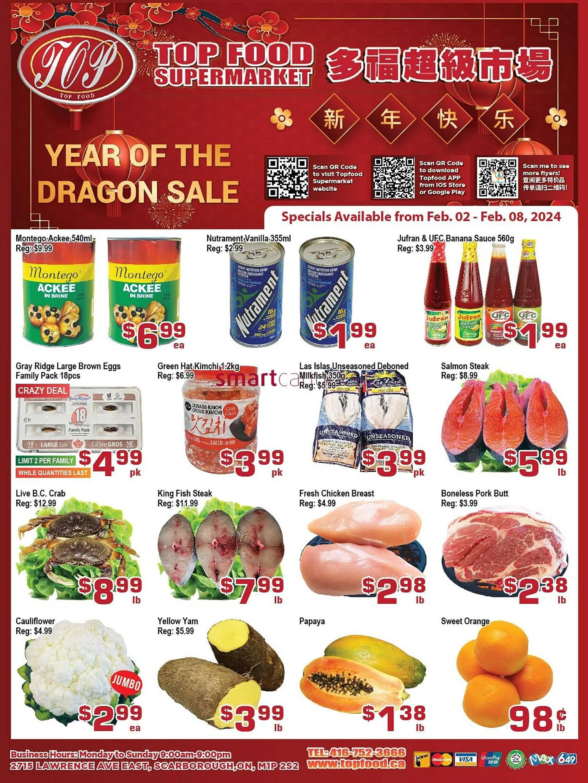 Top Food Supermarket flyer from February 1 to February 29 2024 - flyer page 
