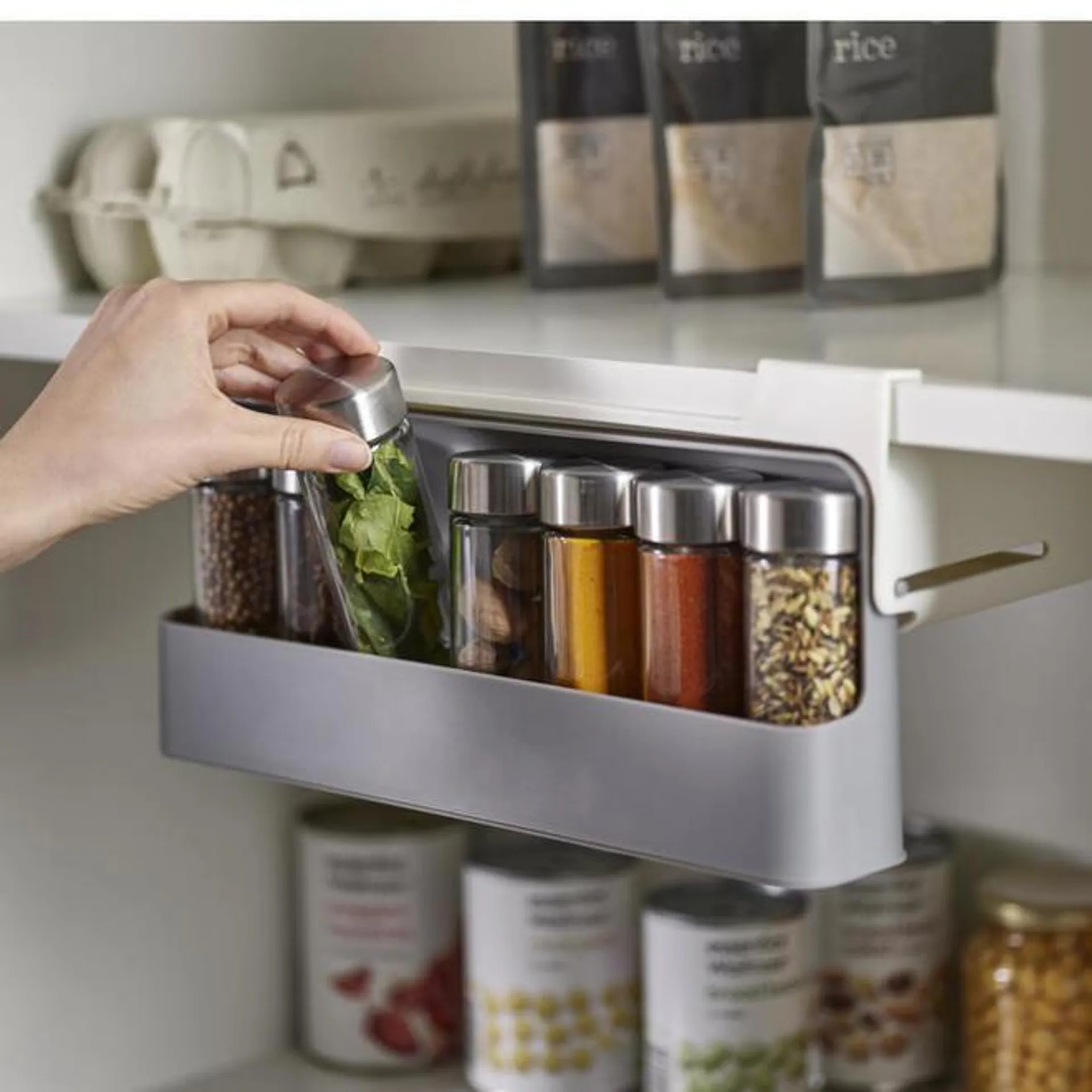 CupboardStore™ Under-Shelf Spice Rack - Joseph Joseph