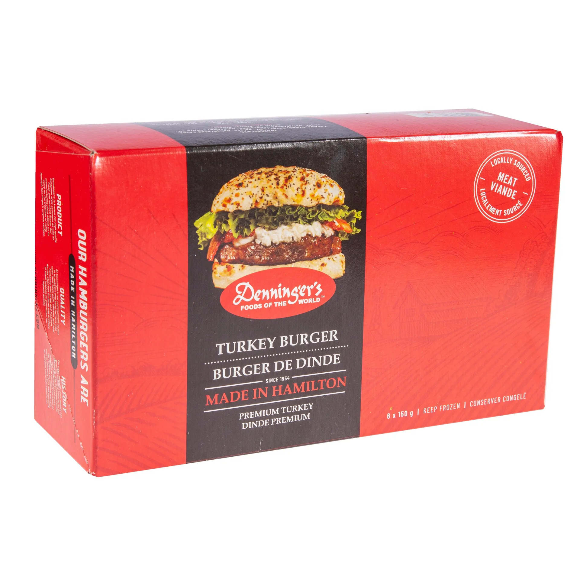 Turkey Burger - 6 x 150 g
