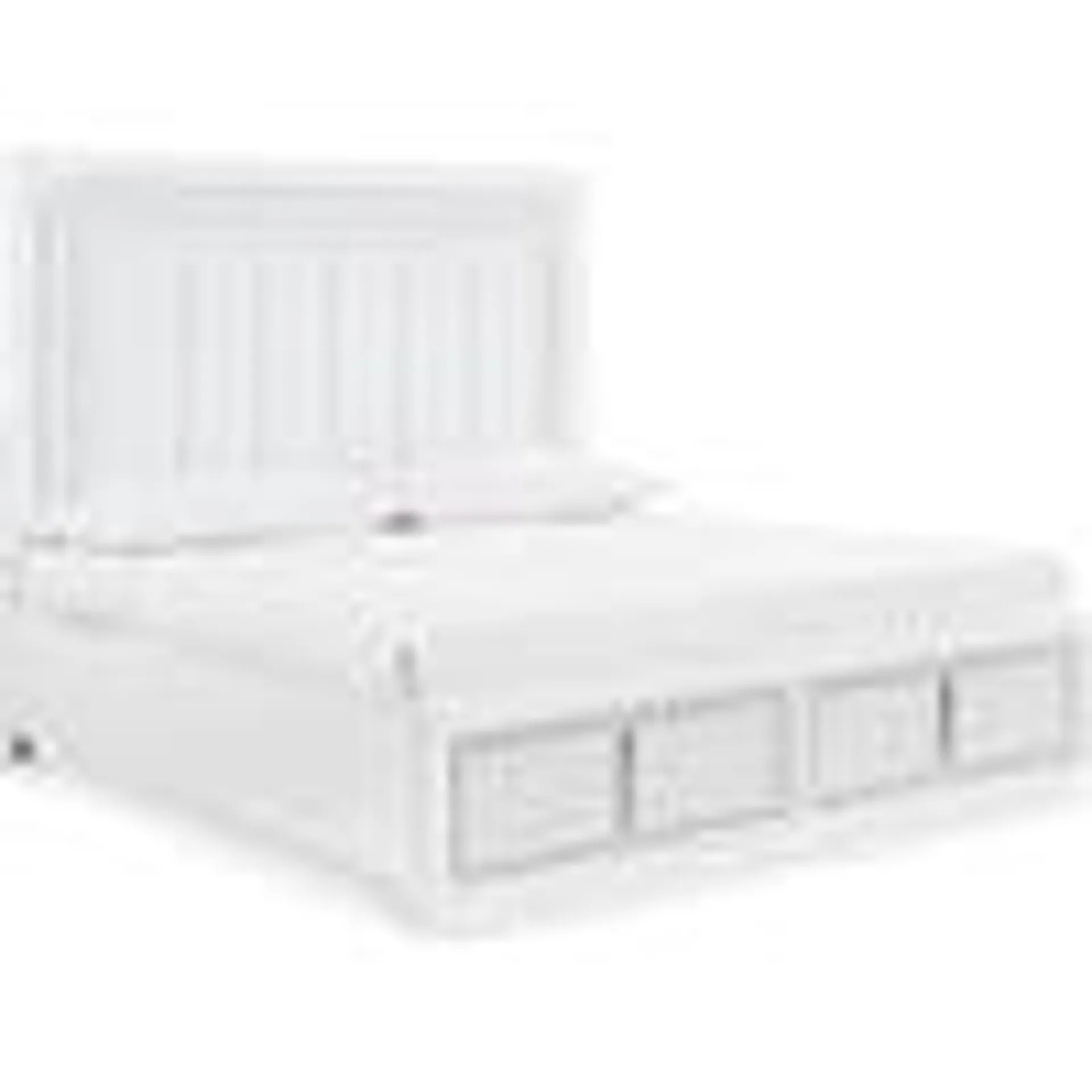 Chalanna Storage Bed - White