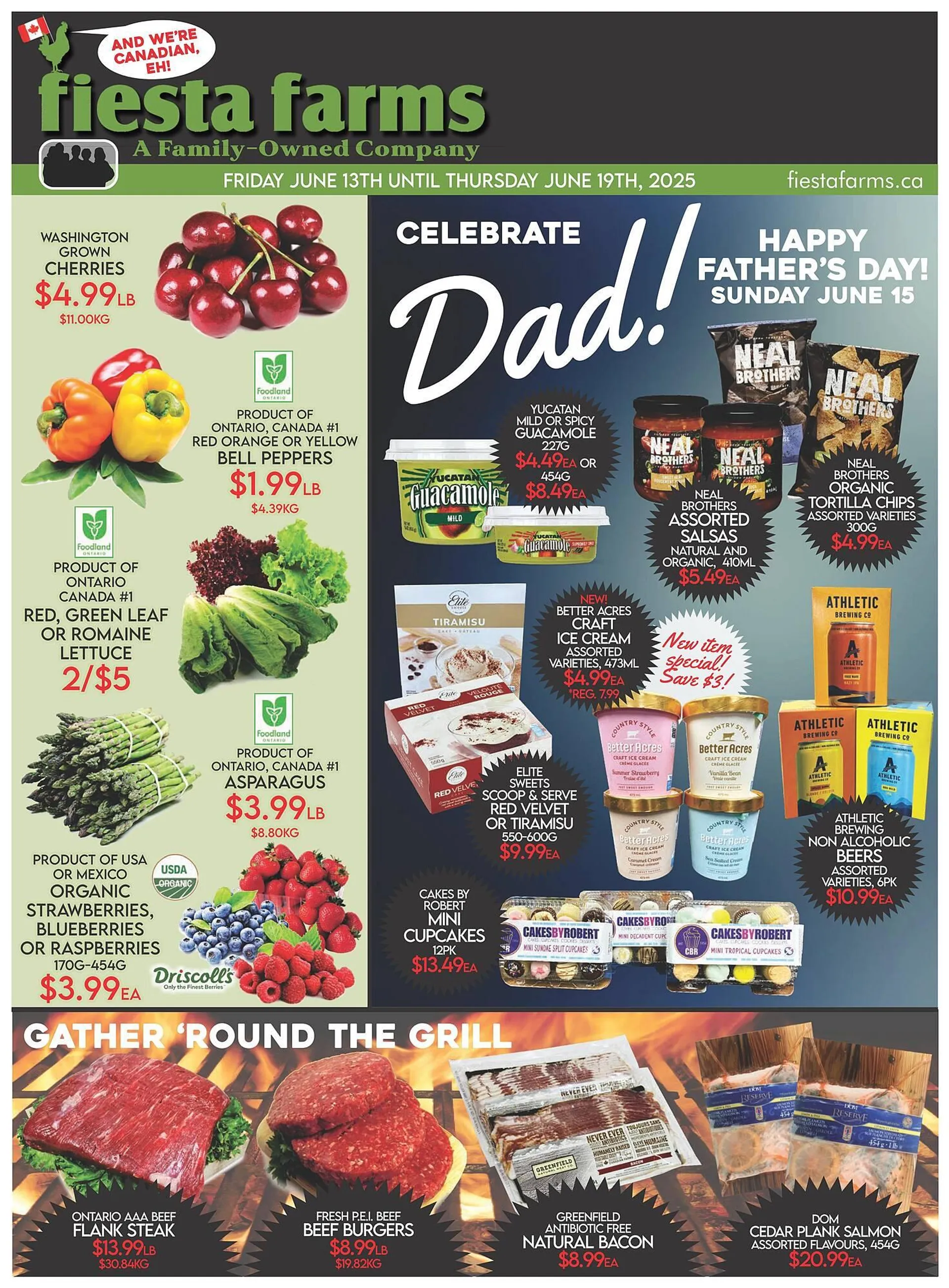 Fiesta Farms flyer from June 13 to June 19 2025 - flyer page 1
