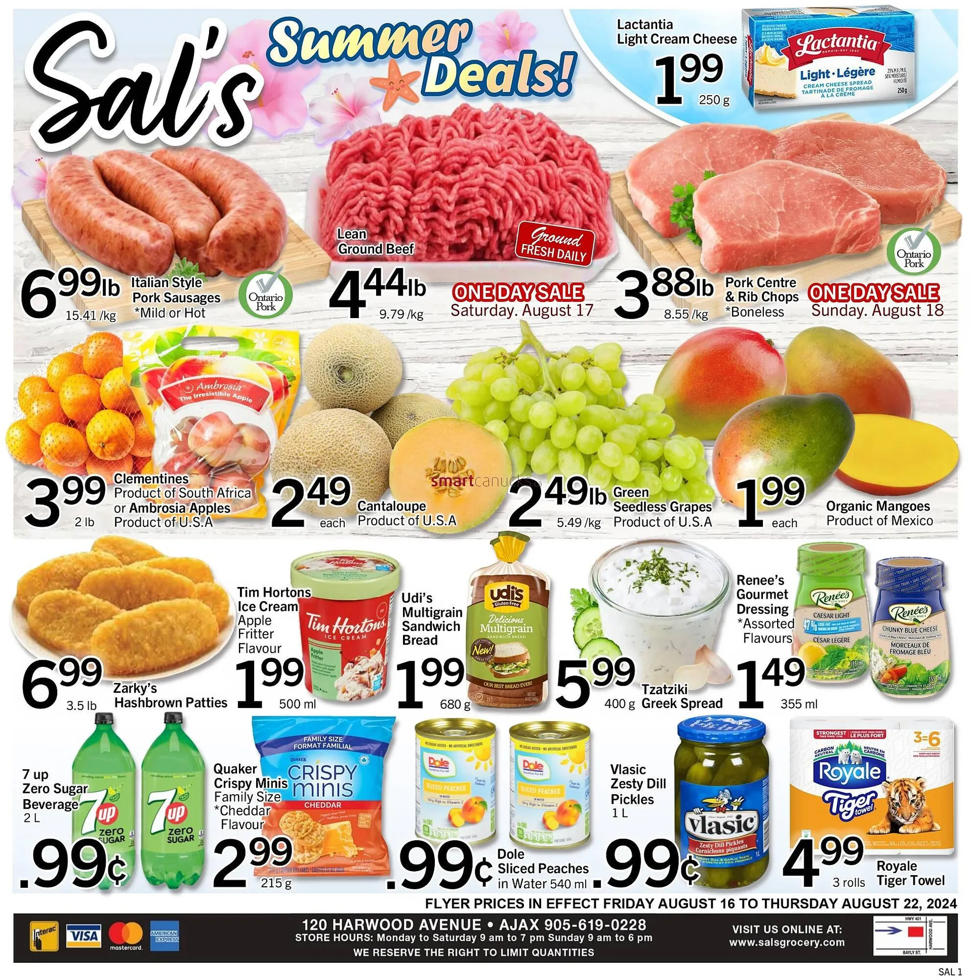 Sals Grocery flyer - 1