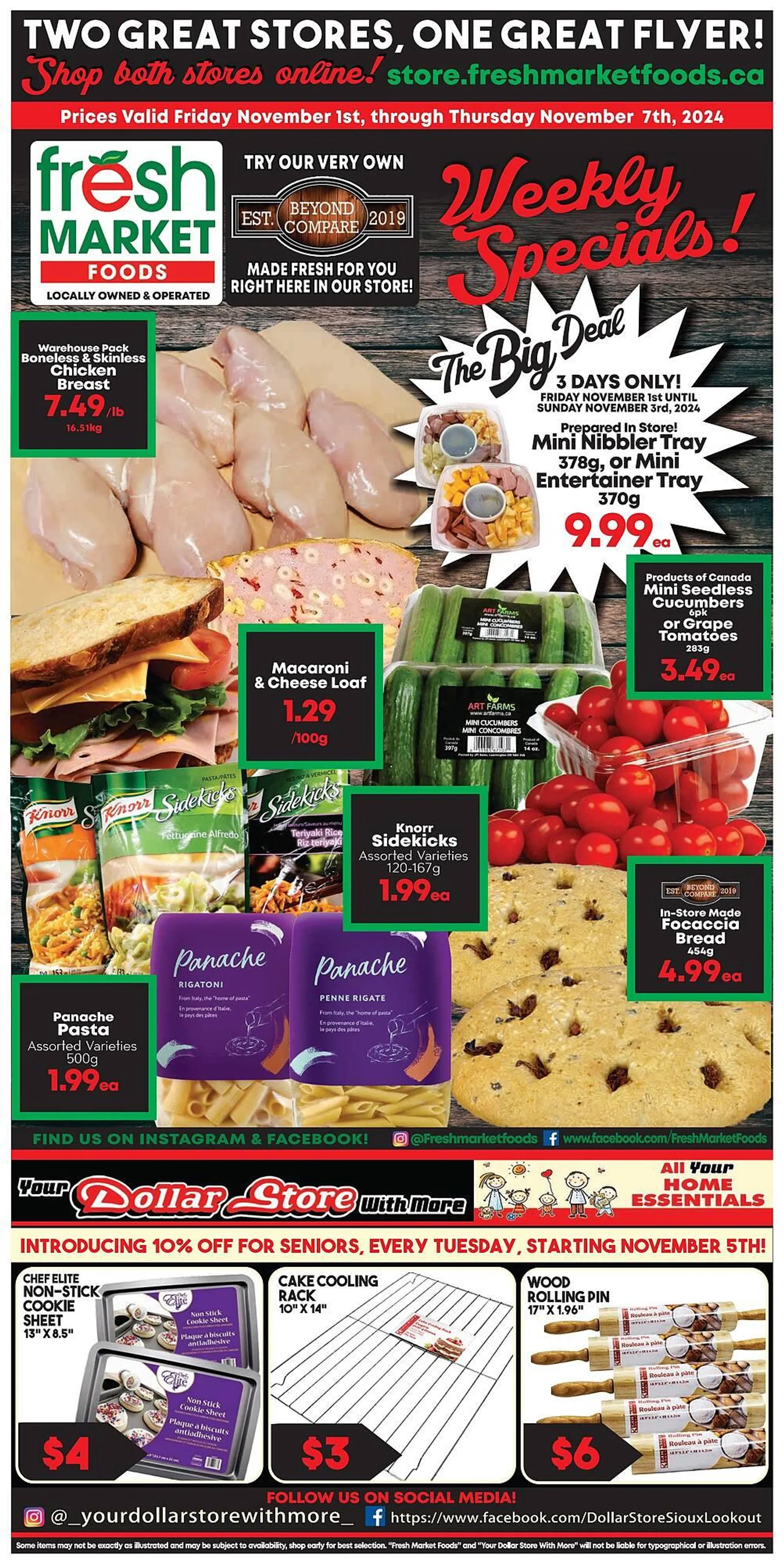 Fresh Market Foods flyer - 1