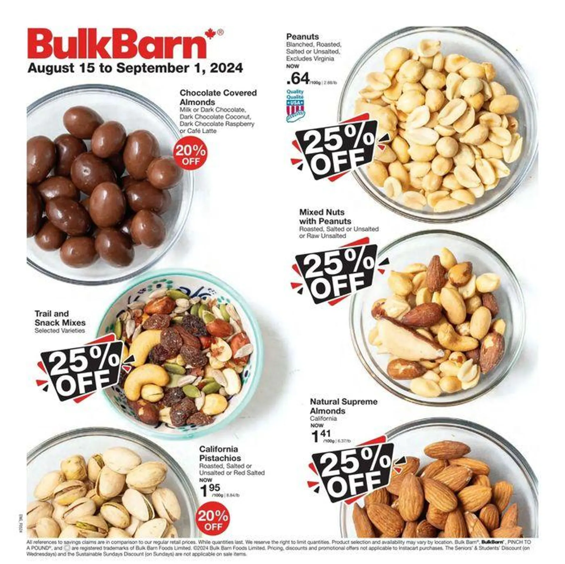 Bulk Barn Weekly ad from August 15 to September 1 2024 - flyer page 2