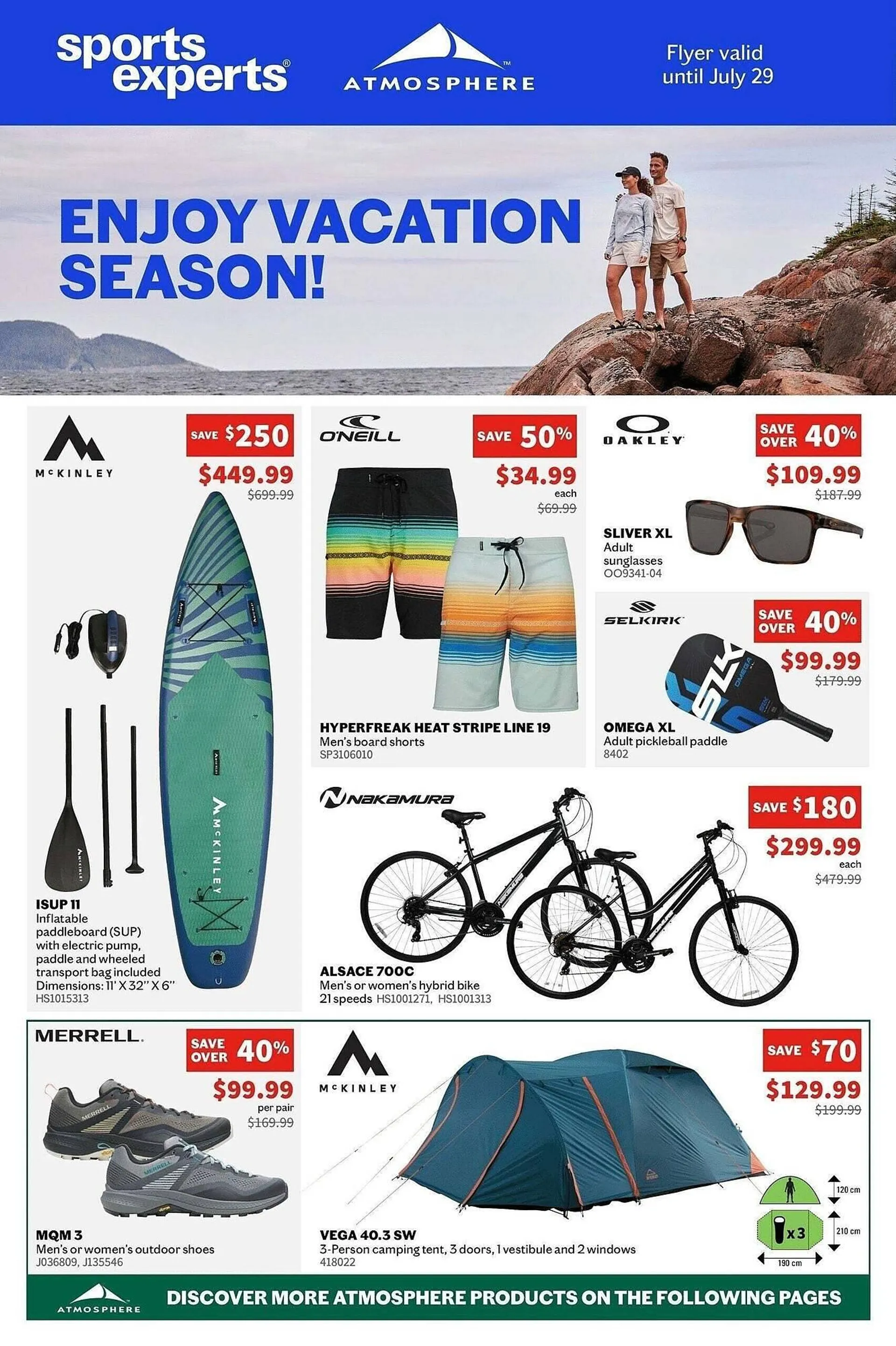 Atmosphere flyer from July 23 to July 30 2025 - flyer page 1