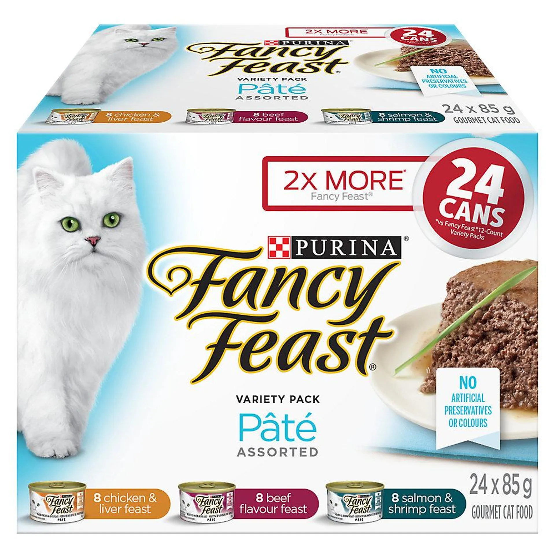 Fancy Feast® Pâté Wet Cat Food Variety Pack