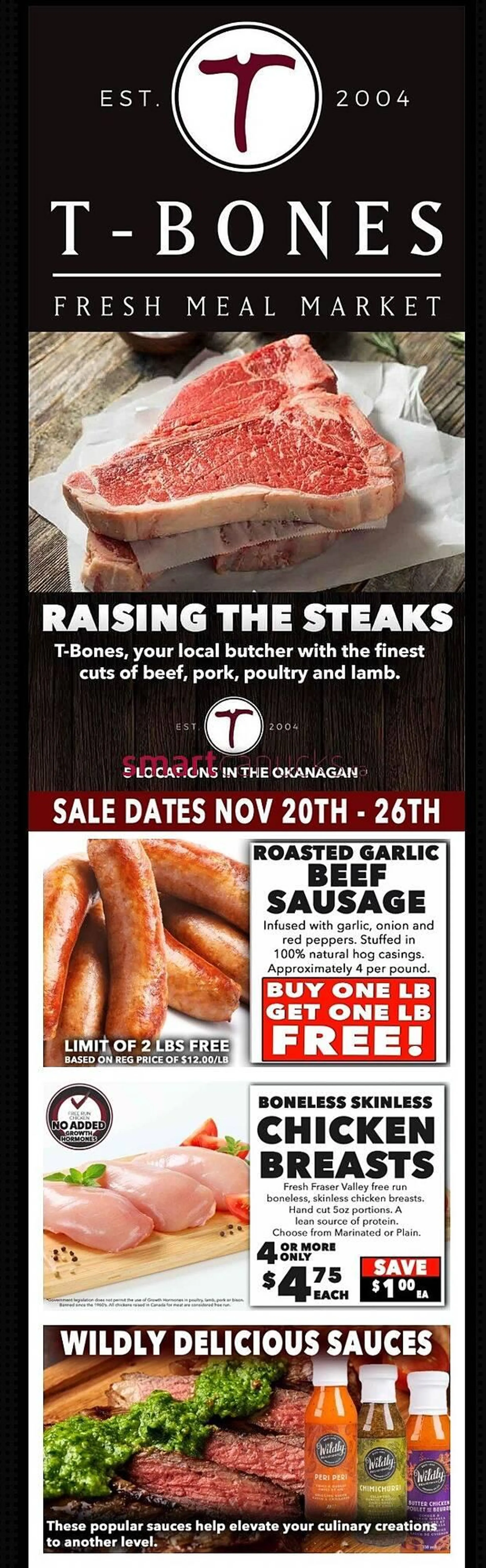 T-Bones flyer - 1