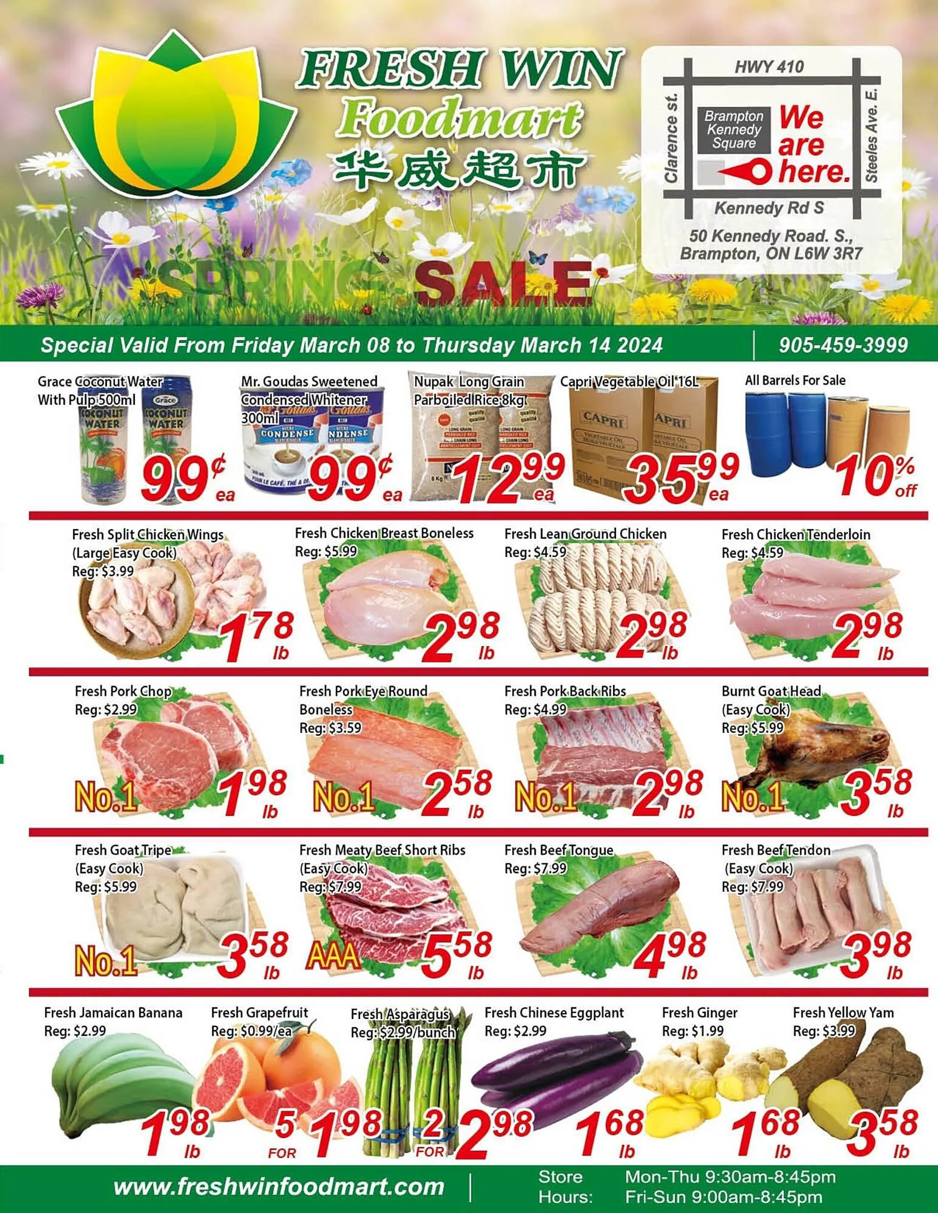 Fresh Win Foodmart flyer from March 8 to March 14 2024 - flyer page 