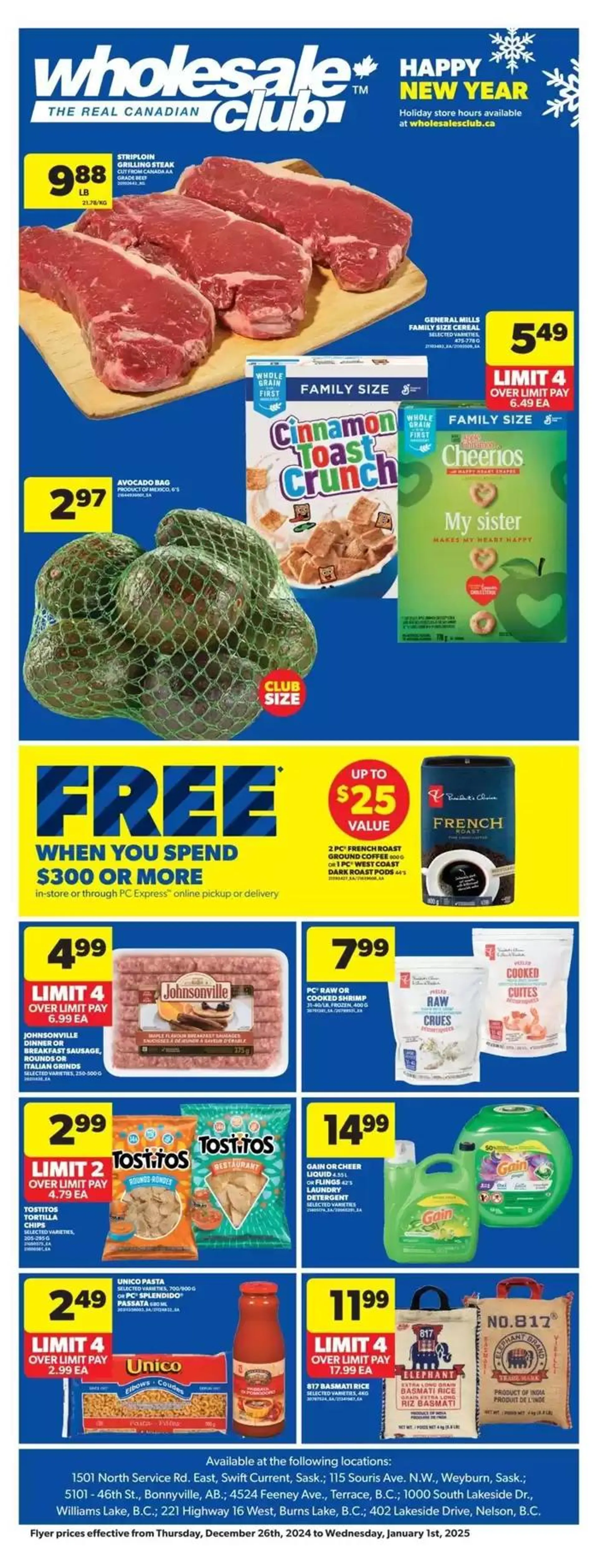 Wholesale Club Weekly ad - 1