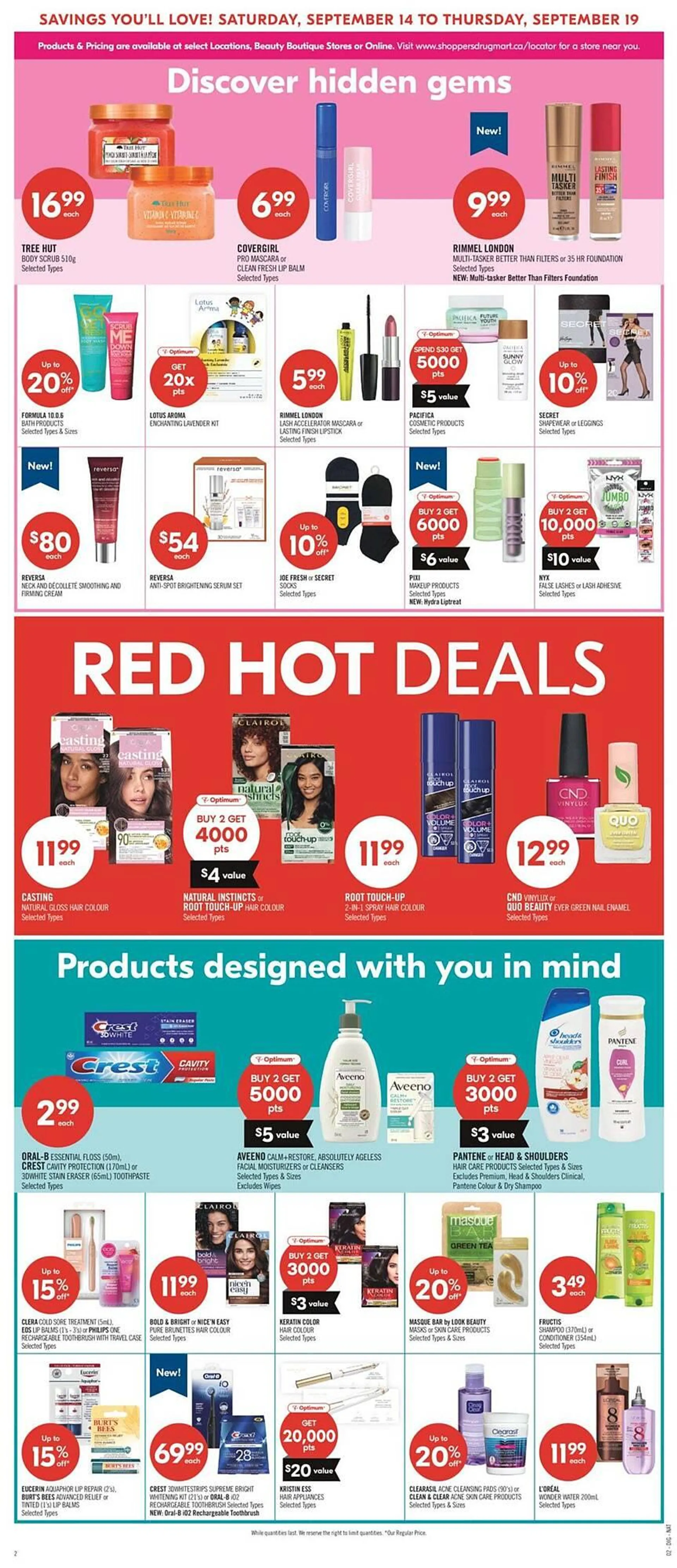 Shoppers Drug Mart flyer from September 14 to September 20 2024 - flyer page 21