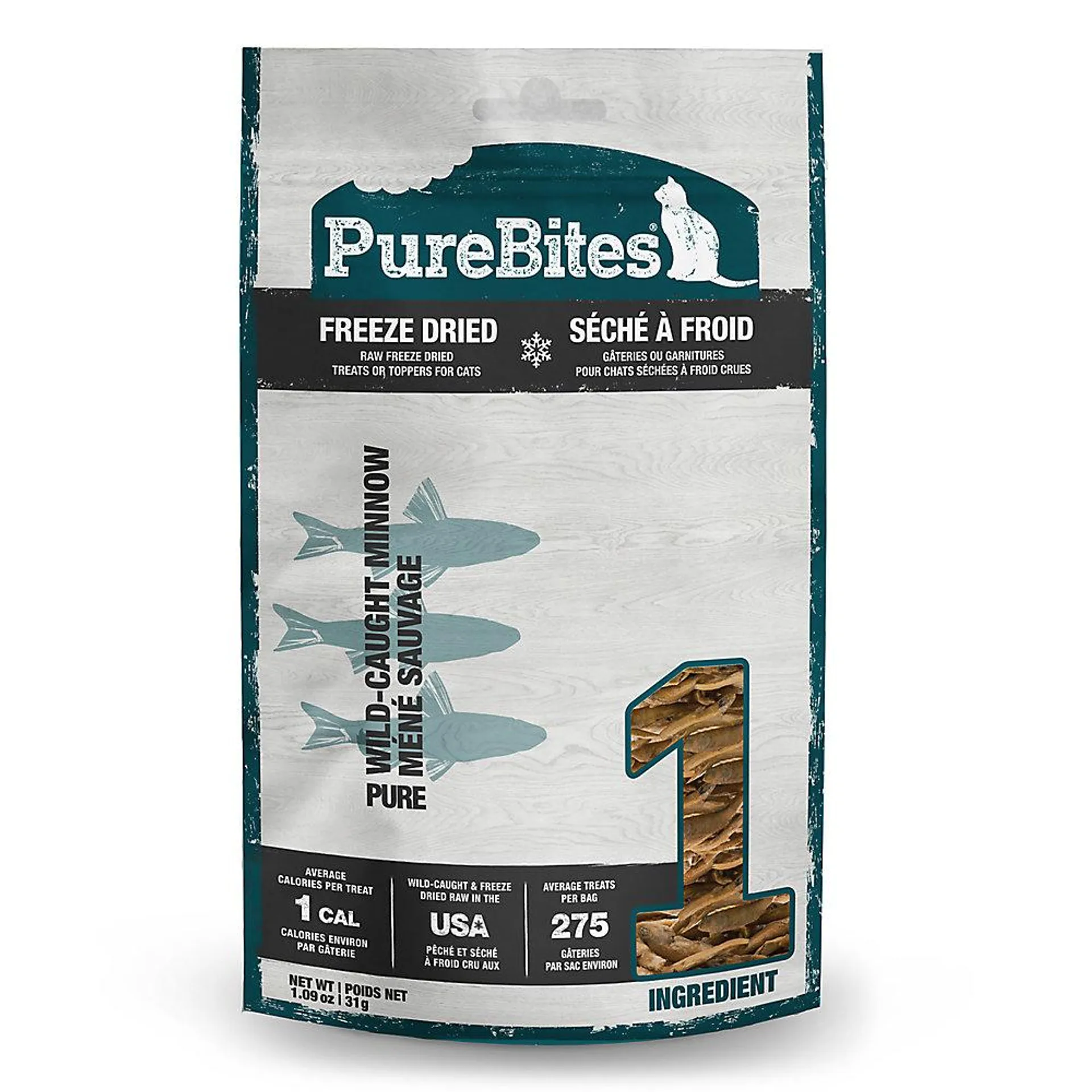 Purebites® Freeze Dried Cat Treat - Minnow