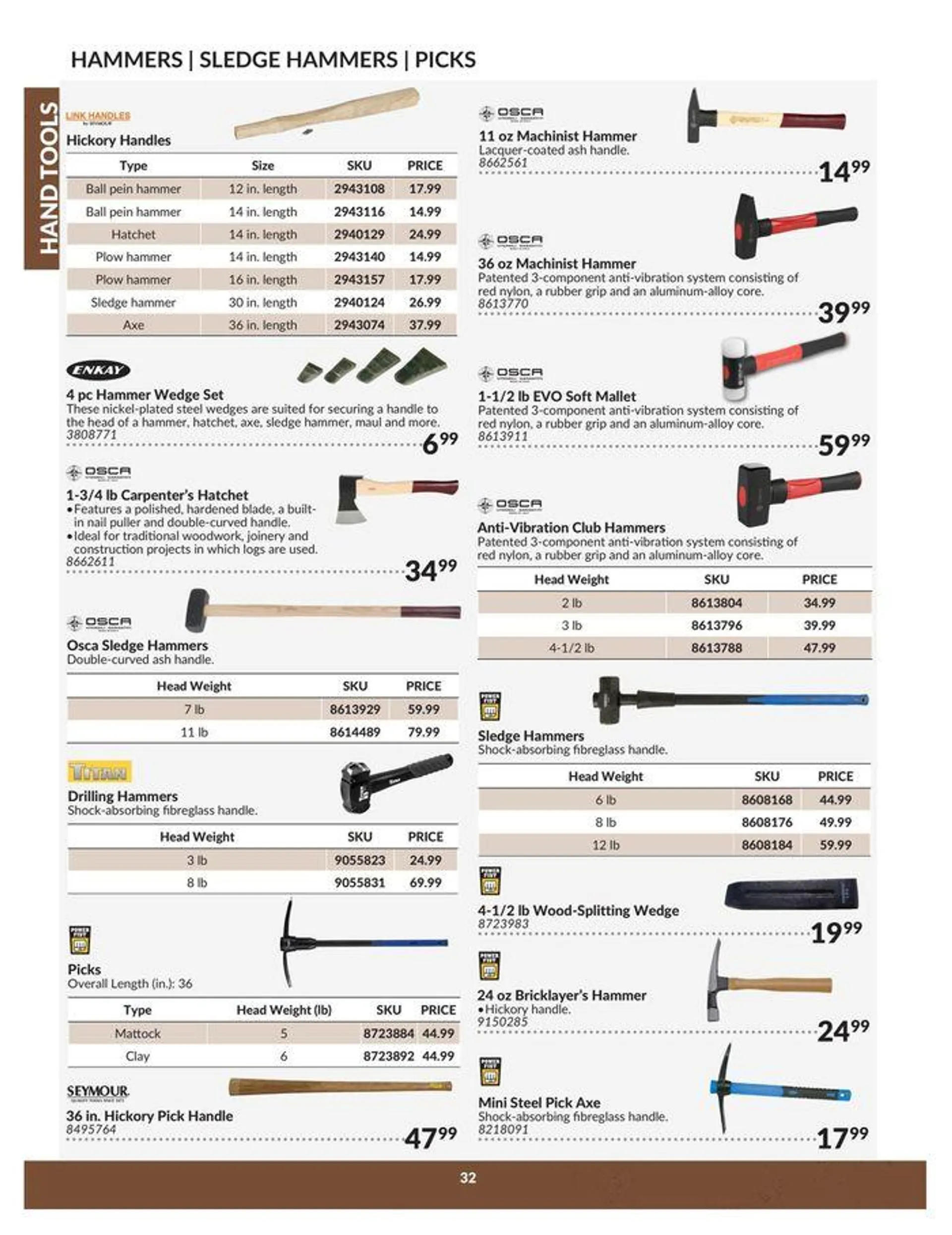 Hand Tools Catalogue from April 23 to April 22 2025 - flyer page 32